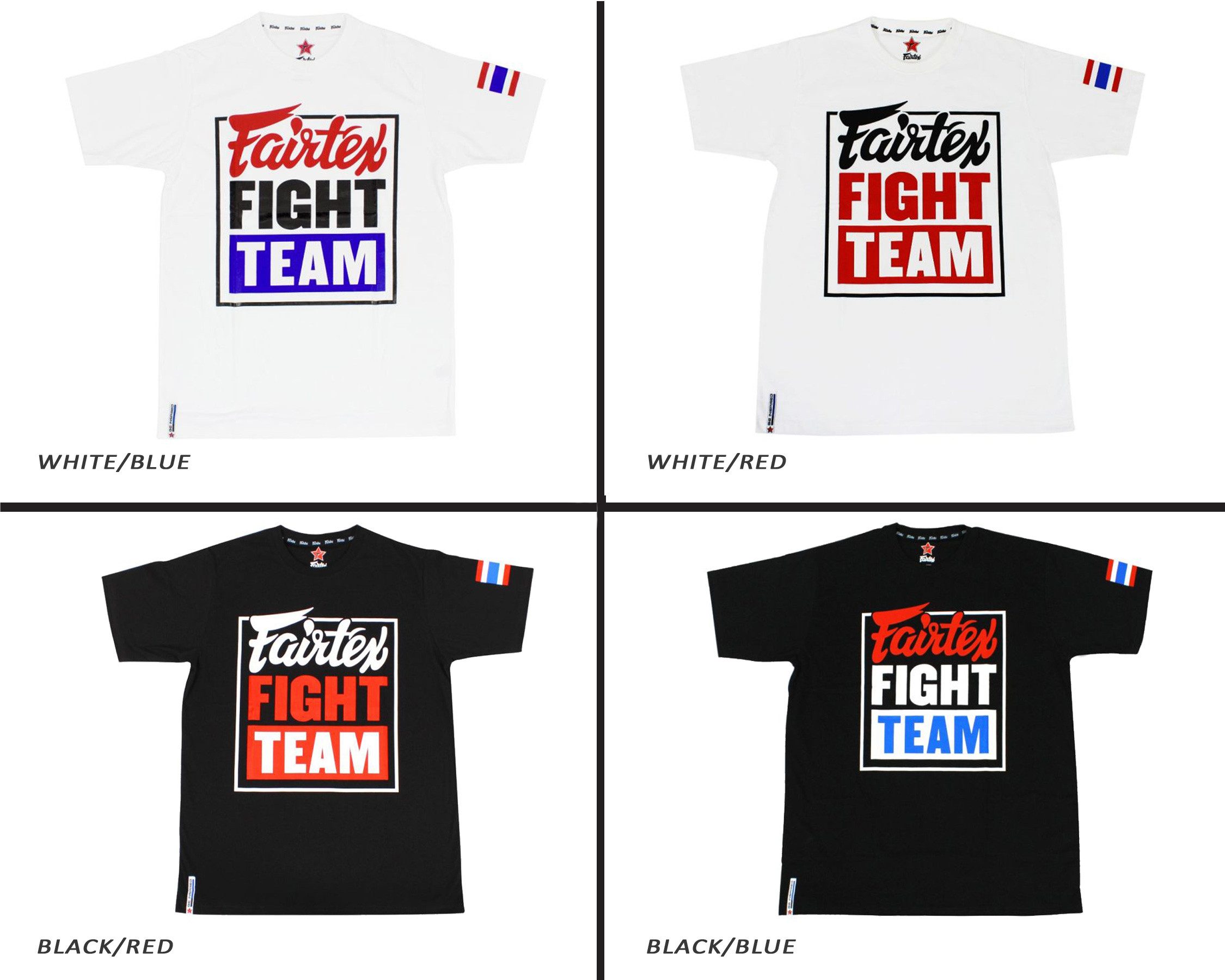 Fairtex T-Shirt T-Shirt Fight Team TST51 (Packung, 1er-Pack) aus Baumwolle