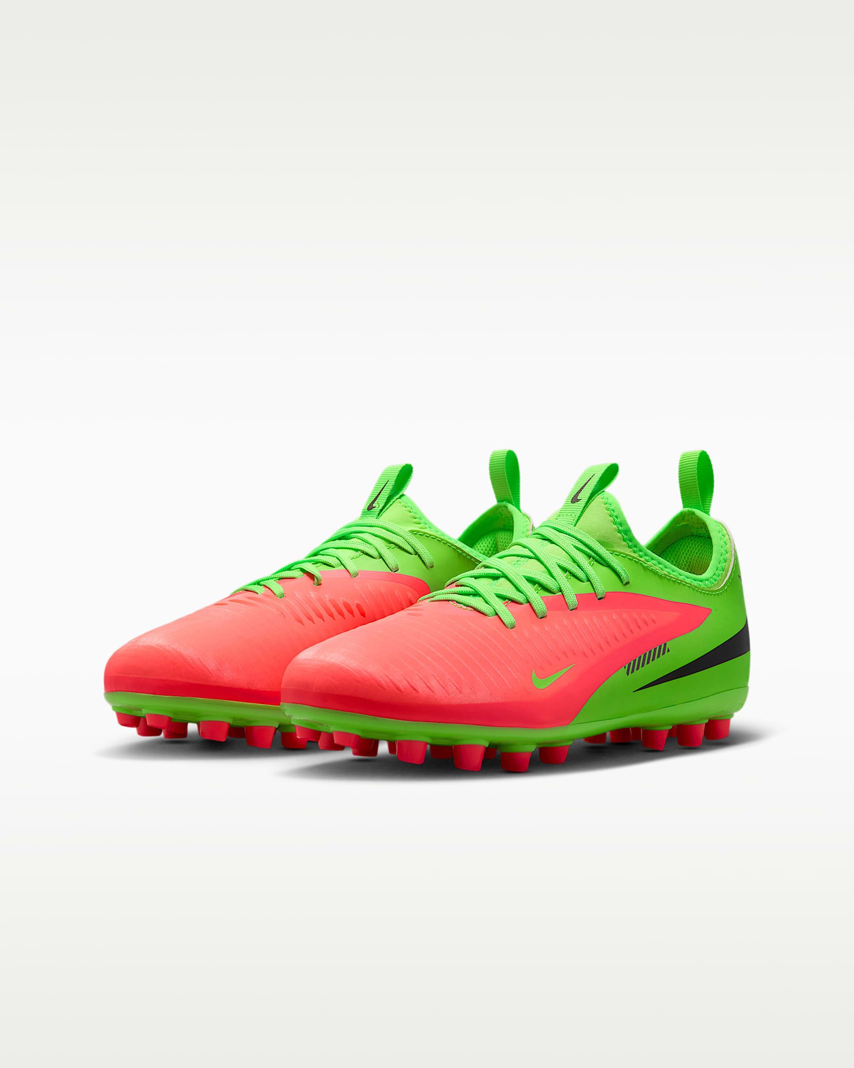 Nike JR PHANTOM 6 LOW ACAD AG EH Fußballschuh Erling Haarland, für Kinder & Jugendliche