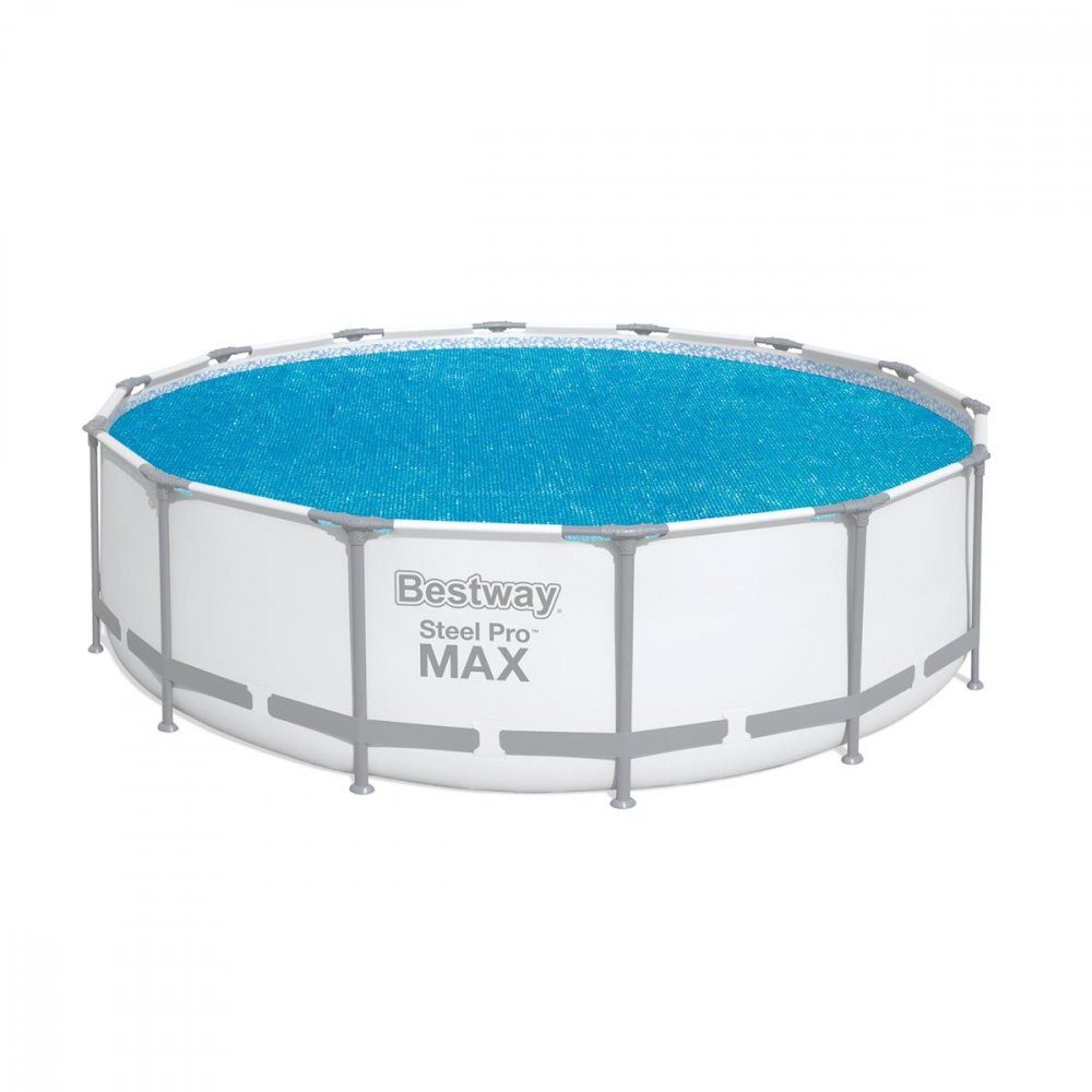 Pool-Abdeckplane Bestway Flowclear PE-Solarabdeckplane Durchmesser 417 cm