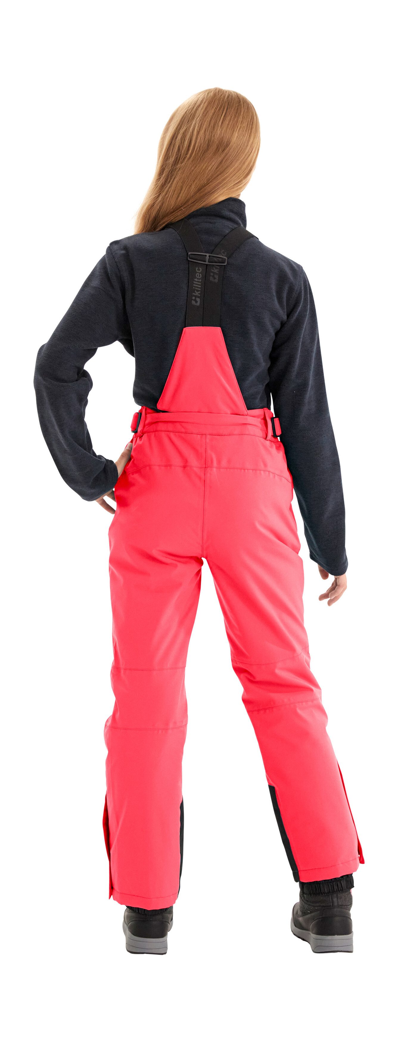 Killtec Skihose KSW 1 GRLS SKI PNTS Skihose Gandara Jr: wasserdicht, atmungsaktiv, verstärkt, Schneefang