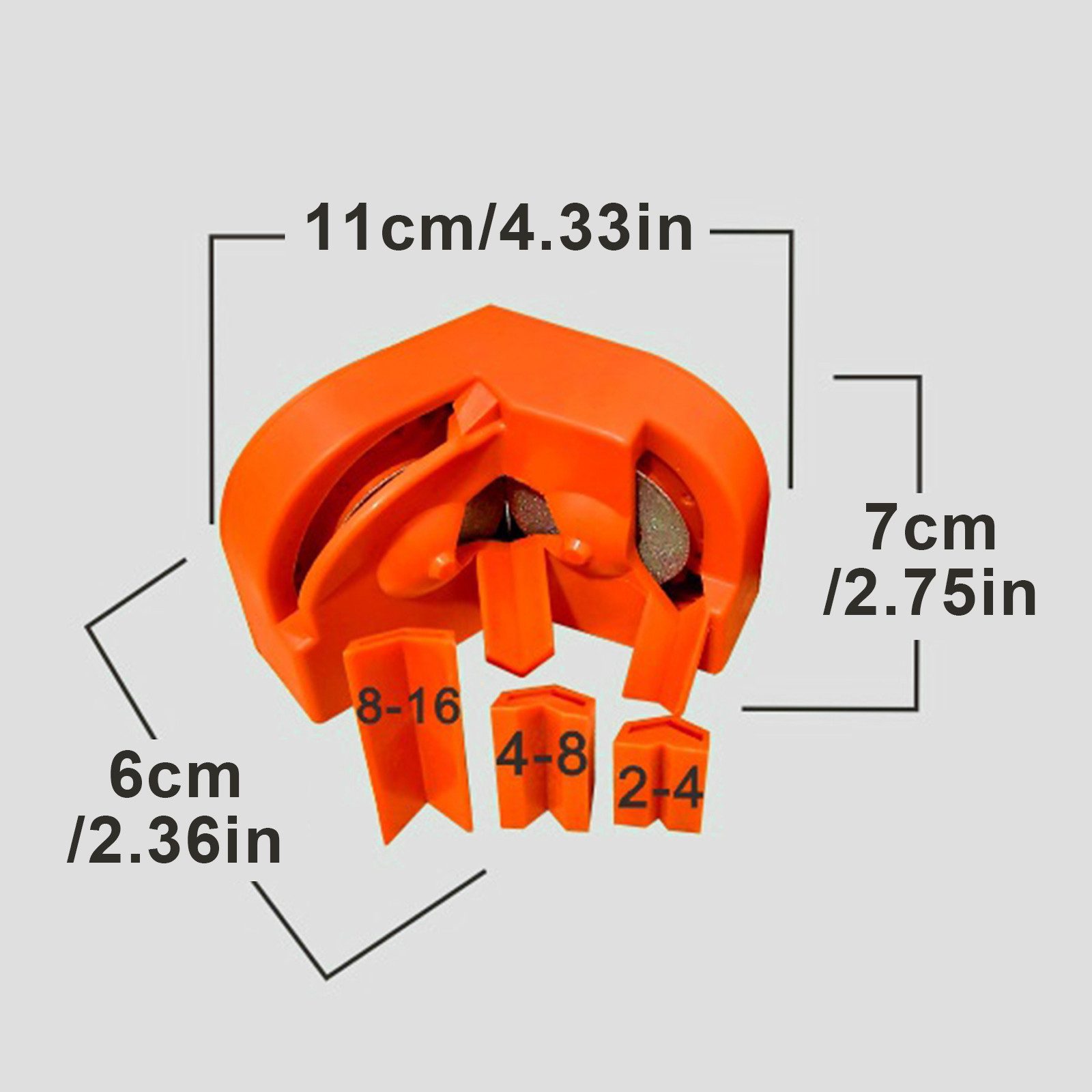 STILVORA Bohrerschärfgerät manuell Bohrer Schärfer Handbohrer Schärfer Meta günstig online kaufen