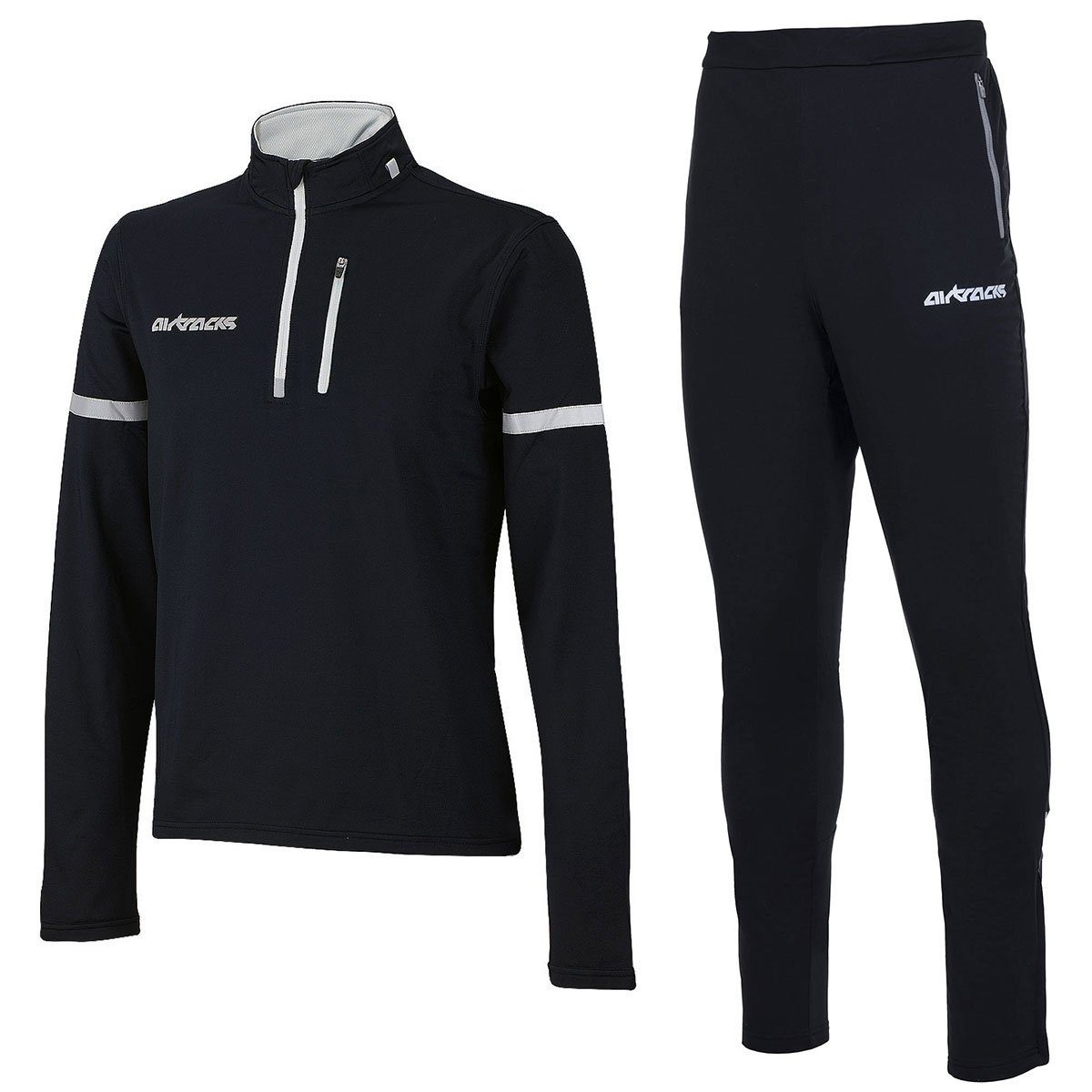 Airtracks Lauftights Winter Laufset: Thermo Tight ProTeam + Laufshirt Langa günstig online kaufen