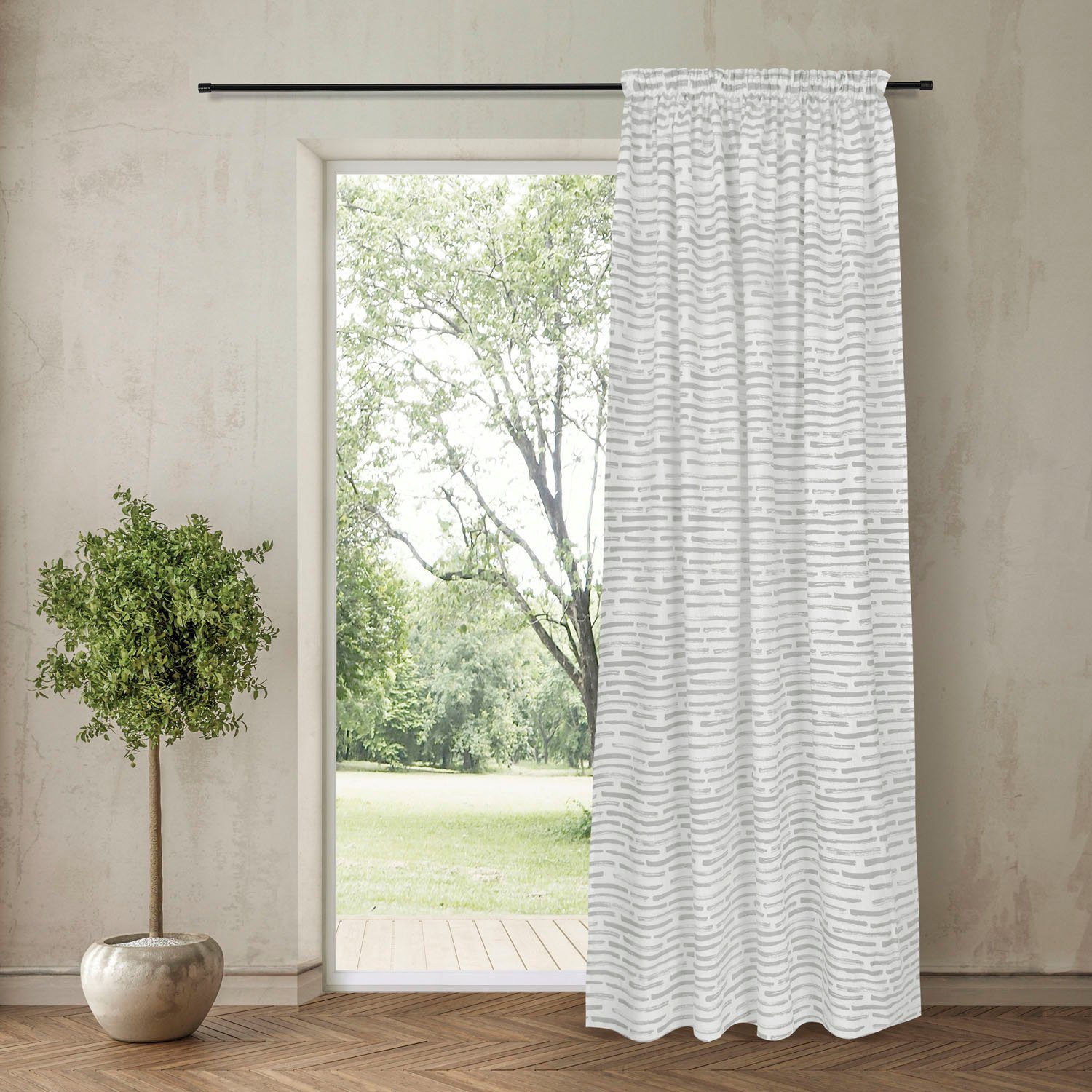 Feel of Nature Gardine Knut, Kräuselband günstig online kaufen