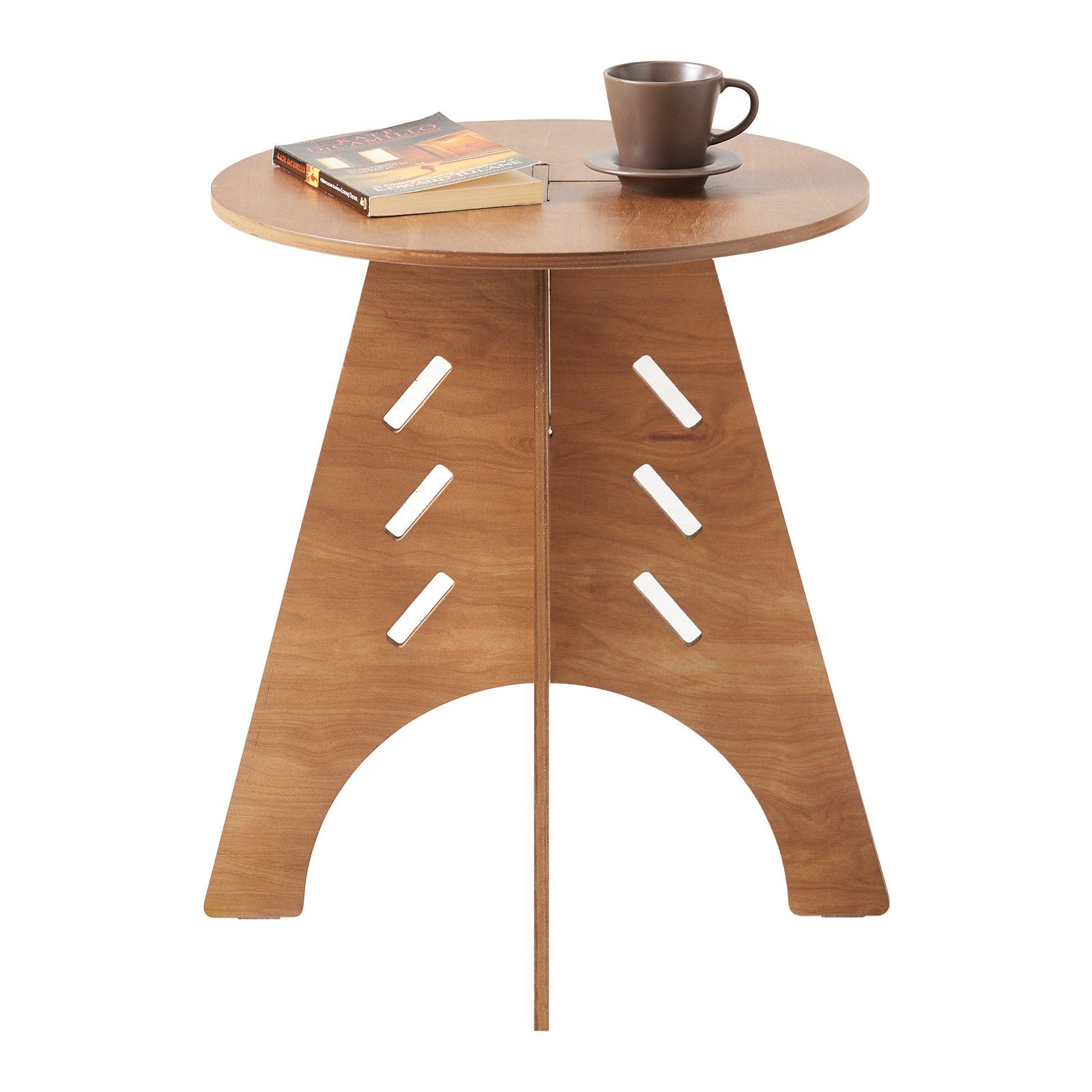 SoBuy Beistelltisch HFBT01, Sofatisch mit Zapfenverbindungen Couchtisch Nachtschrank Nachttisch