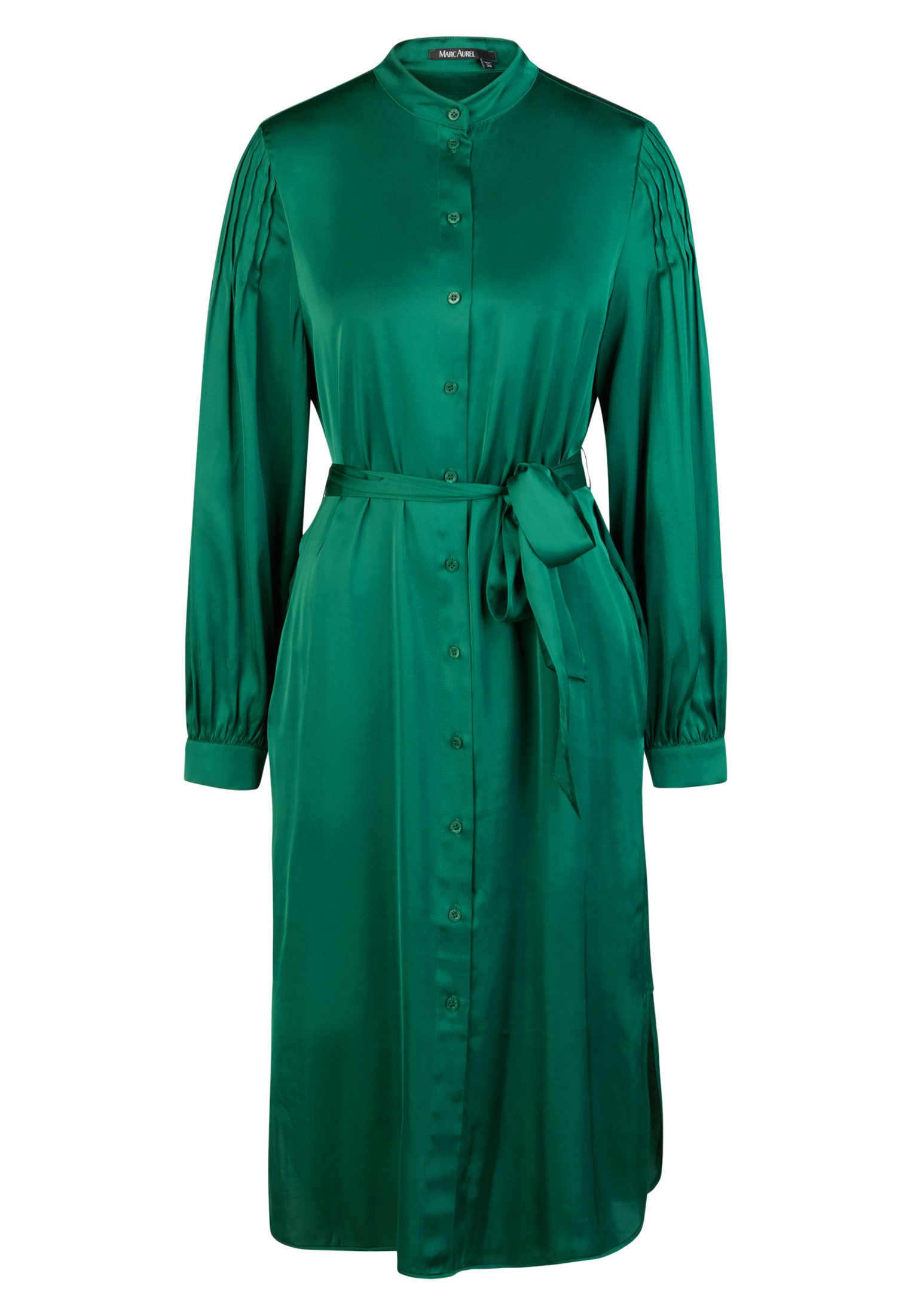 MARC AUREL Midikleid aus leichtem Satin