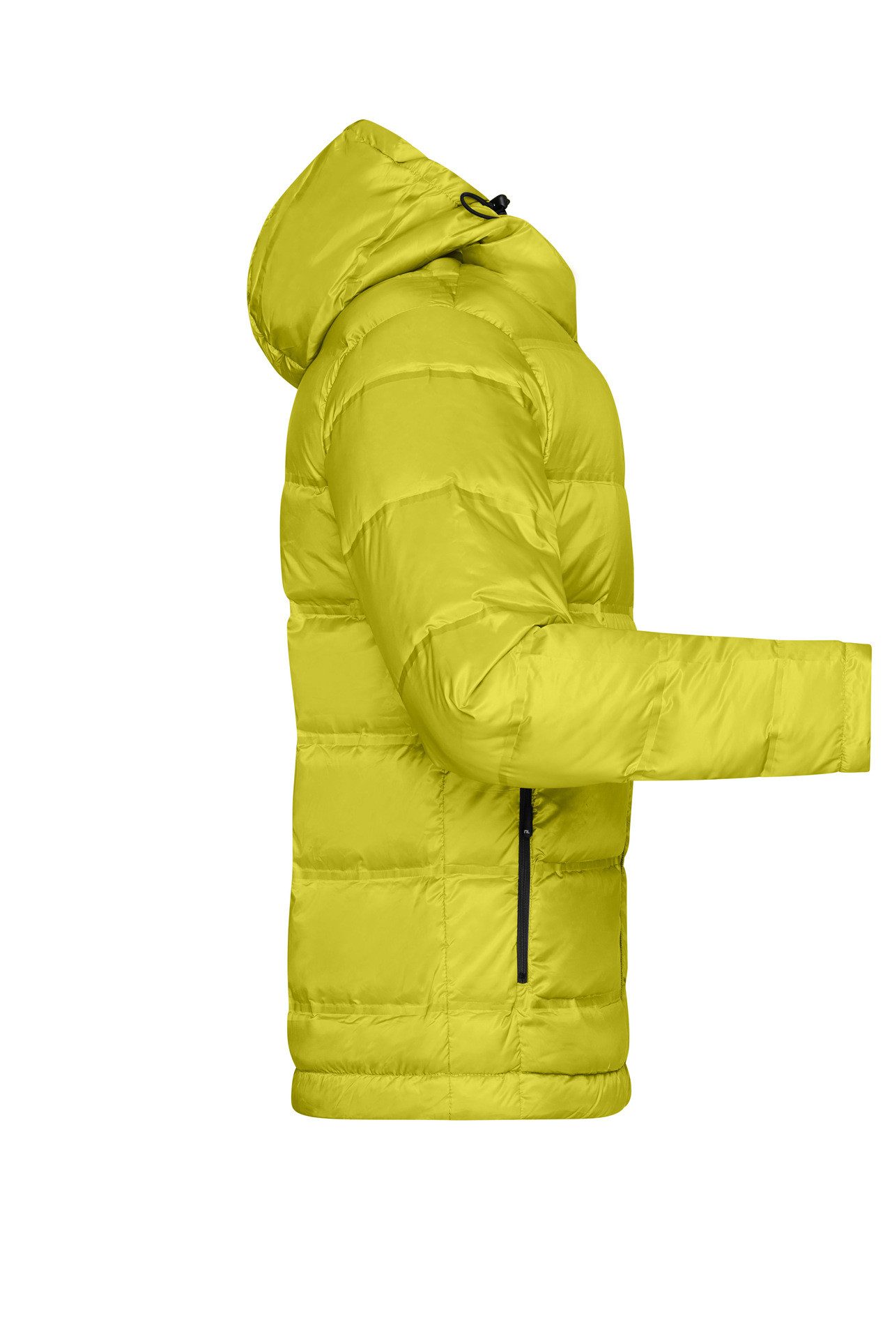James & Nicholson Daunenjacke Leichte Sportliche Herren Daunenjacke mit Kontrast-Innenfutter JN1152 Gesteppte Daunenjacke in verschiedenen Farben – Bild 4 von 4