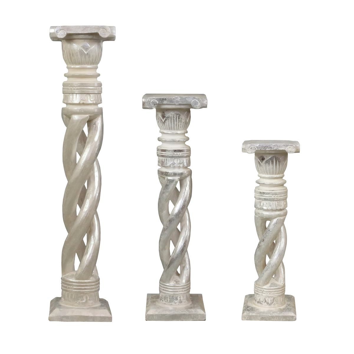 Oriental Galerie Blumenhocker Gedrehte Säule Antik günstig online kaufen