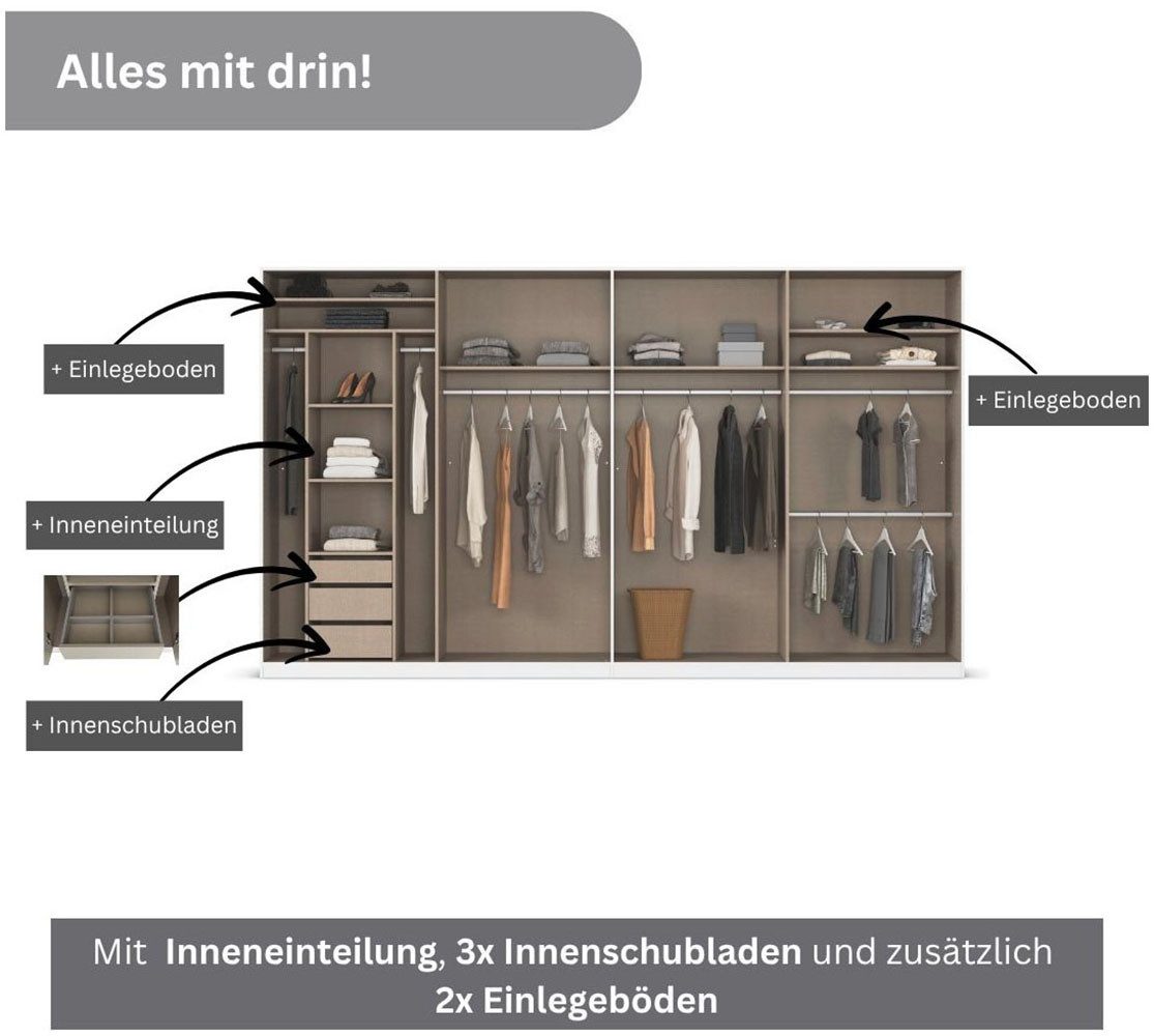 rauch Drehtürenschrank Kleiderschrank Schrank Garderobe TOPSELLER günstig online kaufen