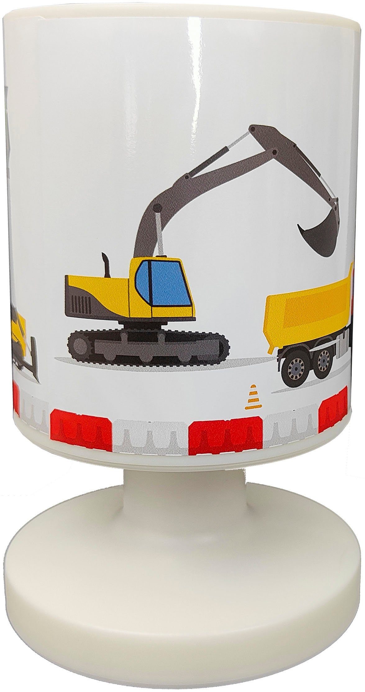 niermann LED Tischleuchte Akku-Tischleuchte Baustelle, LED fest integriert, 1 x LED 1,5W