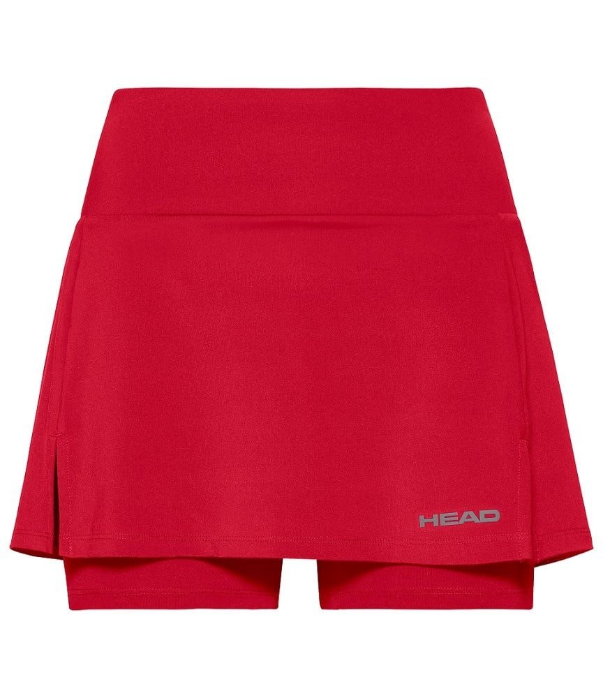 Head Tennisrock mit Innenhose Club Basic rot Damen