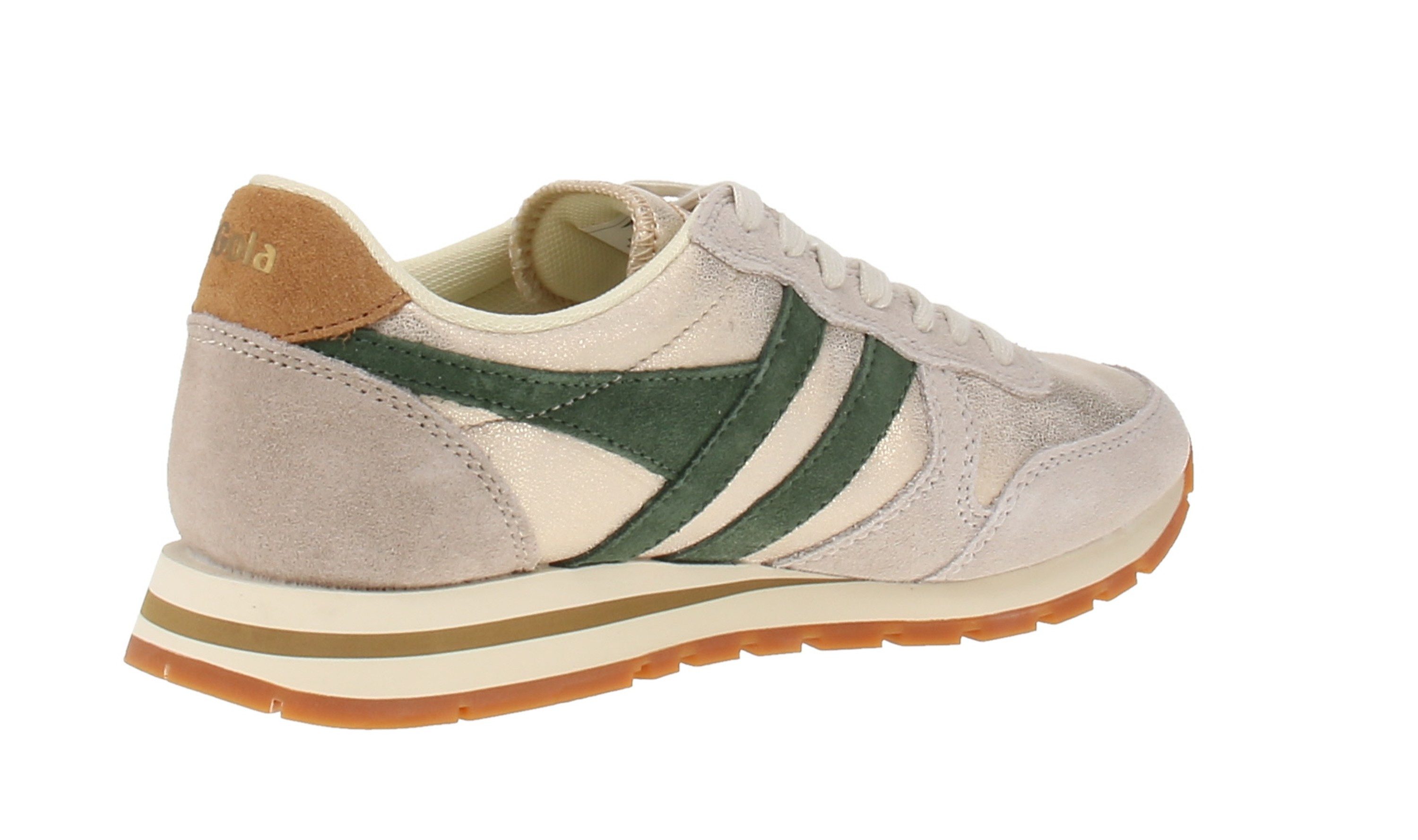 Gola Gola Daytona Blaze - Damen Sneaker - Gold-Evergreen-Brown-Sugar Sneaker