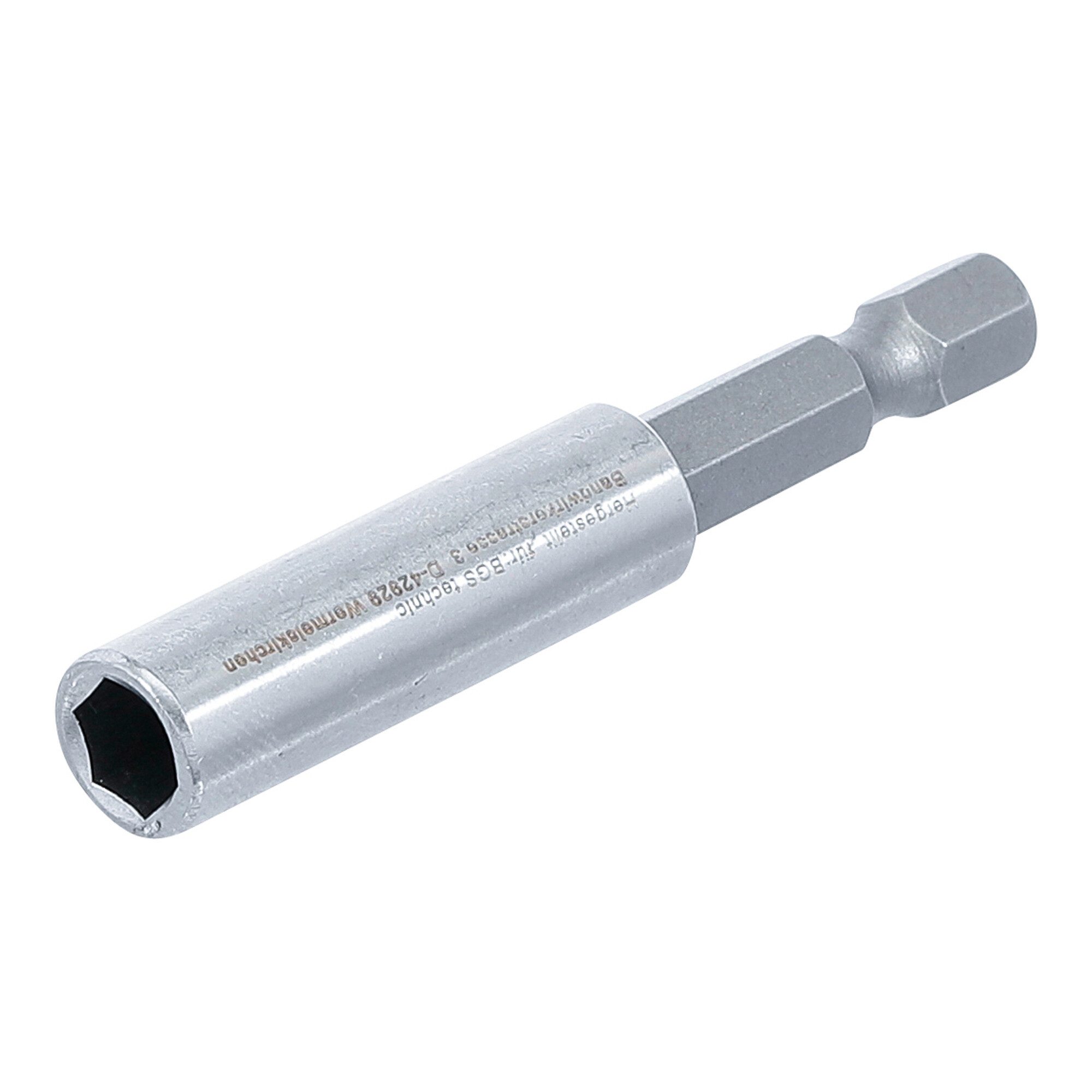 BGS technic Bit-Set BGS Magnetischer Bithalter, extra stark Abtrieb Außensechskant 6,3 mm
