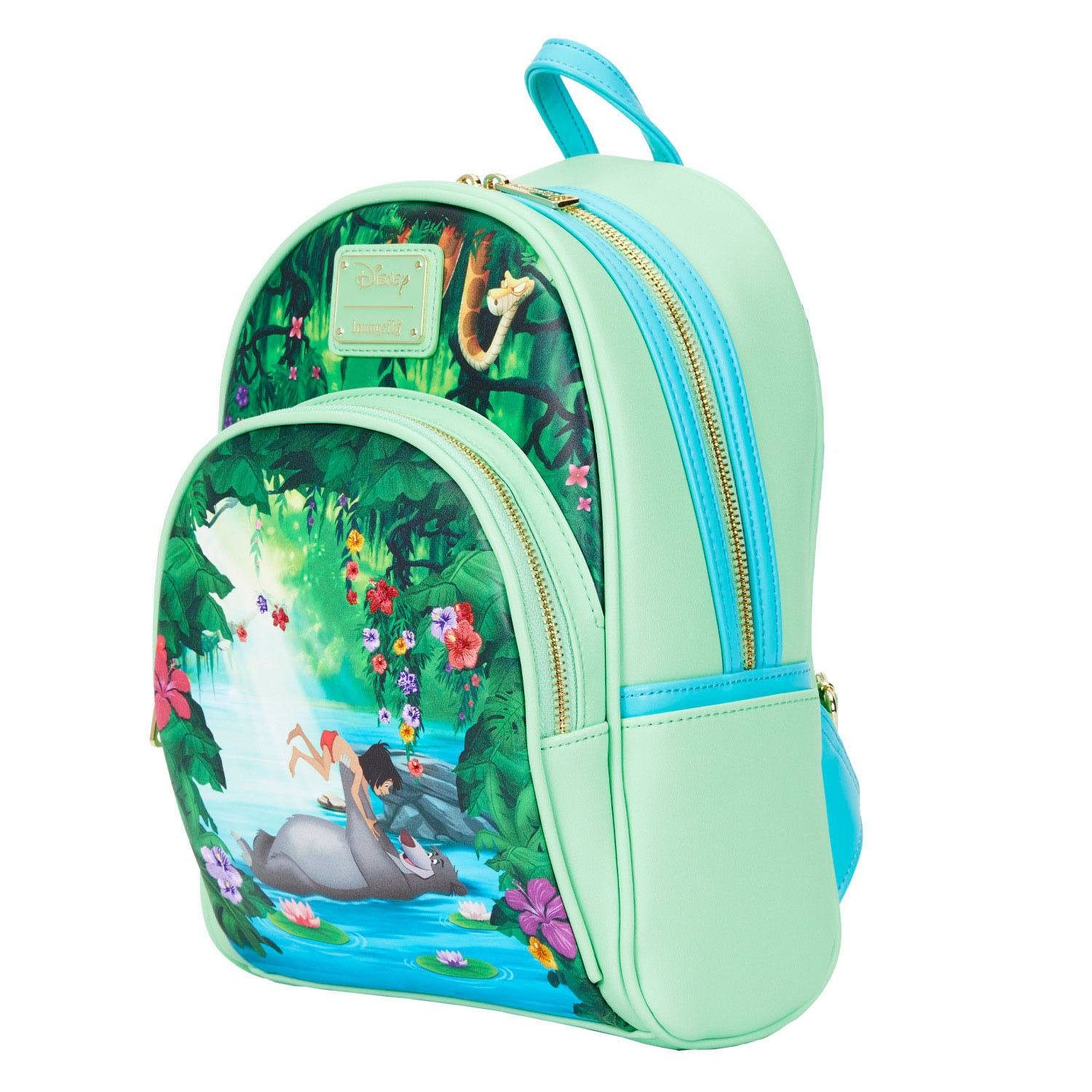 Loungefly Minirucksack Disney by Loungefly Rucksack Jungle Book Bare Necessities (1-tlg), hochwertig und detailliert