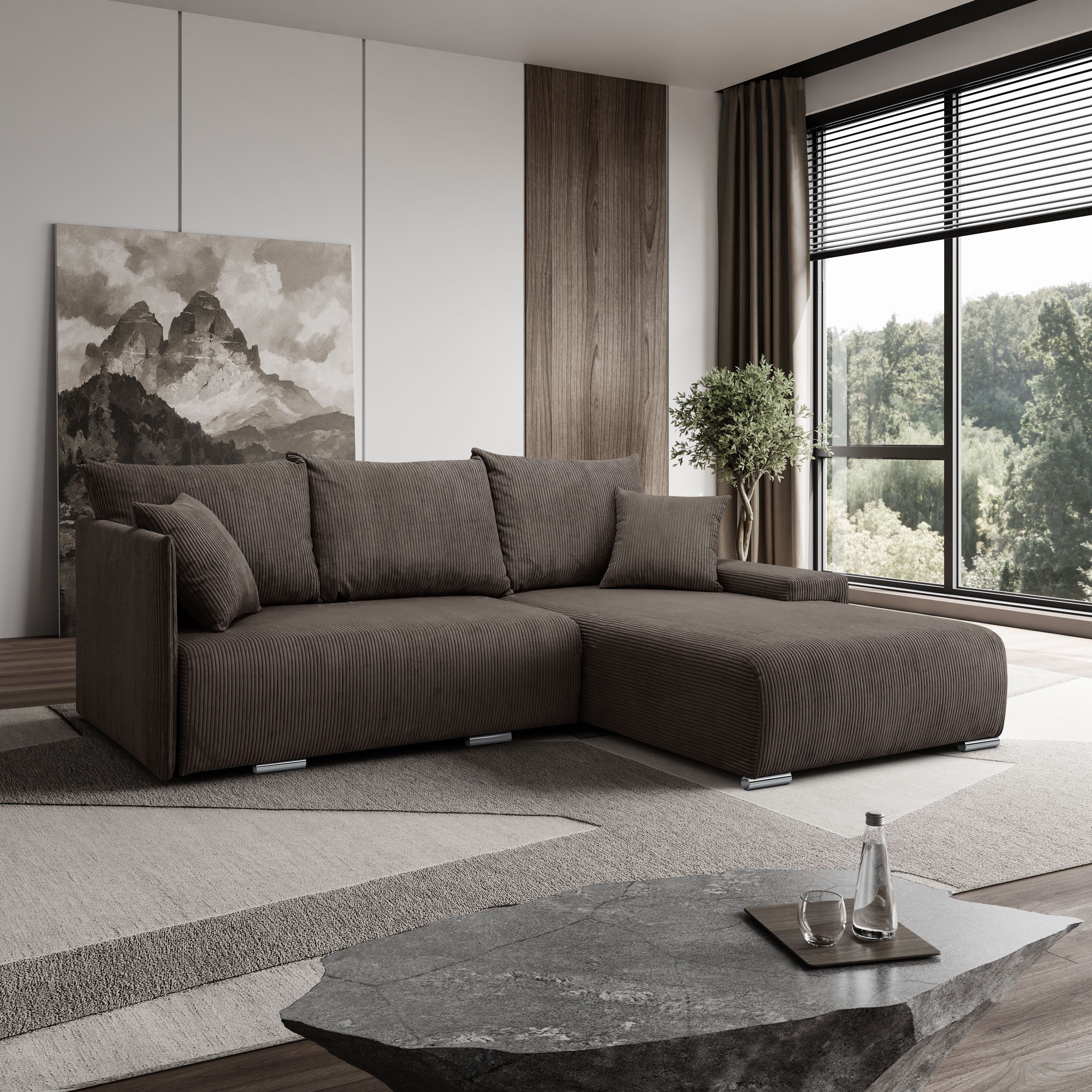 Kaiser Möbel Ecksofa Sofa L form, günstig online kaufen