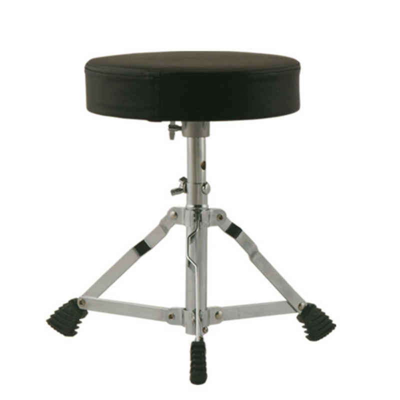 FAME Schlagzeughocker (Kiddy D3000 Drumhocker, Kinder, Runde Sitzfläche, Vinylbezug), Kiddy D3000 Drumhocker, Kinder, Runde Sitzfläche