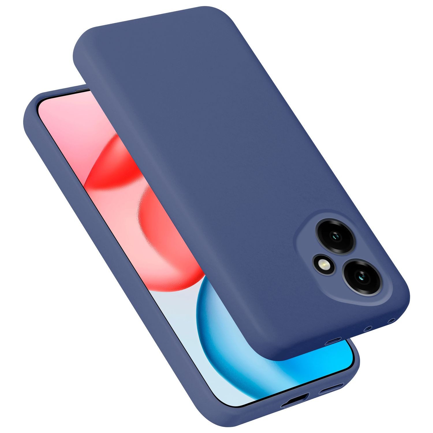 Cadorabo Handyhülle für Honor 400 Hülle Honor 400, Hülle TPU Silikon Schutzhülle Flexible Handyhülle Cover Case