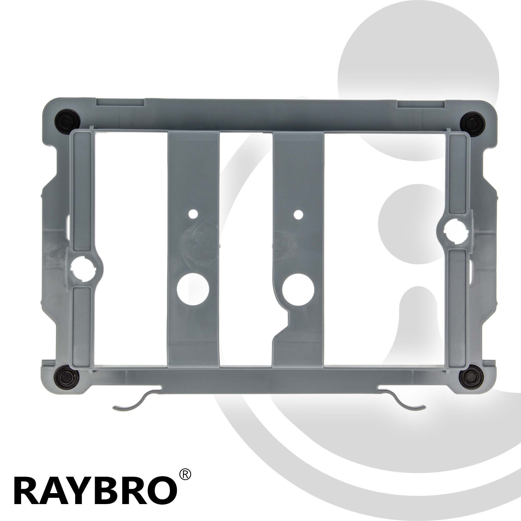 Raybro Innovations Betätigungsplatte CORTADO 25 Mattchrom für Geberit Spülkästen