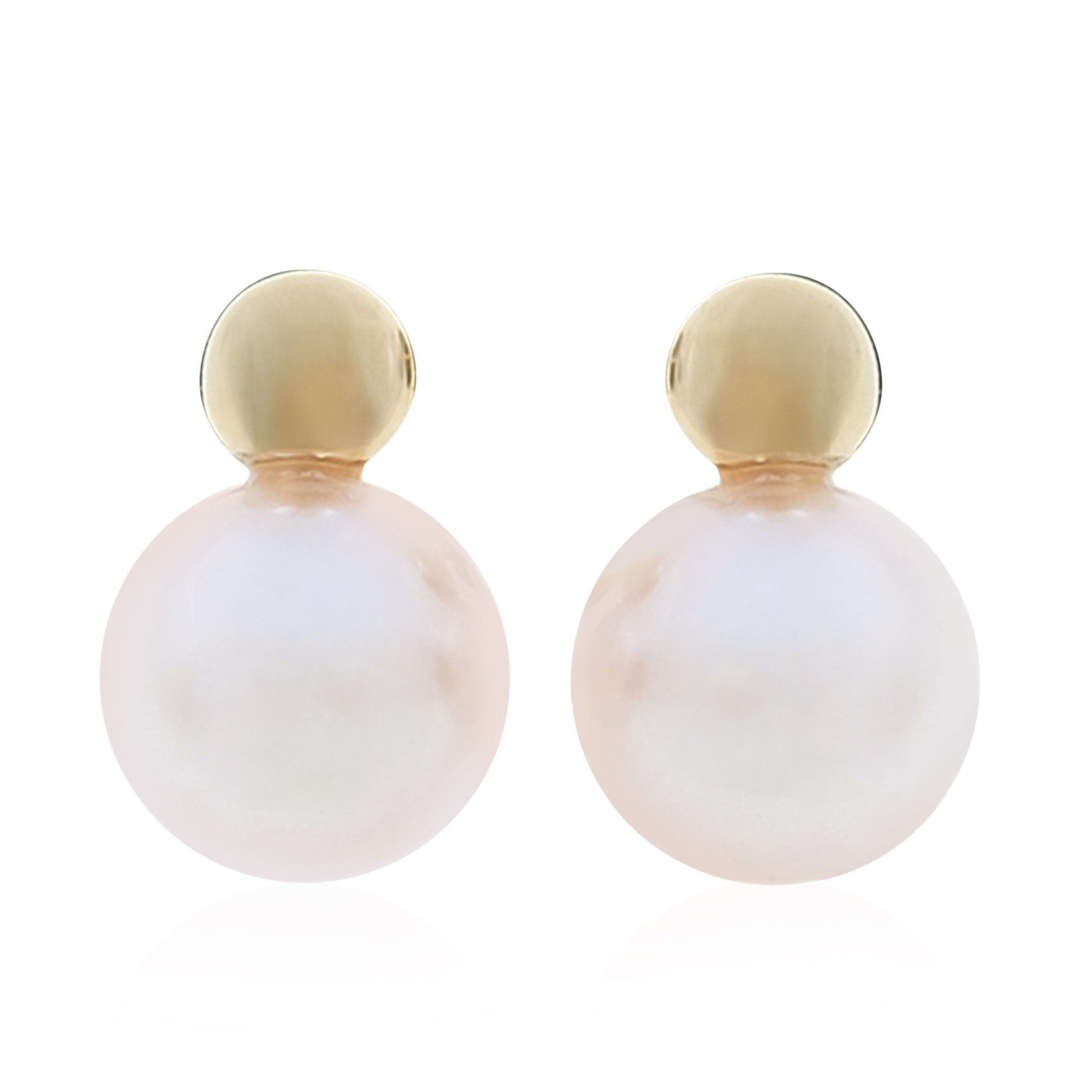 Cavill Серьги из бисера Cavill Akoya Perlen Серьги 375er Gelbgold, 7 mm, Damen Schmuck (2-tlg)