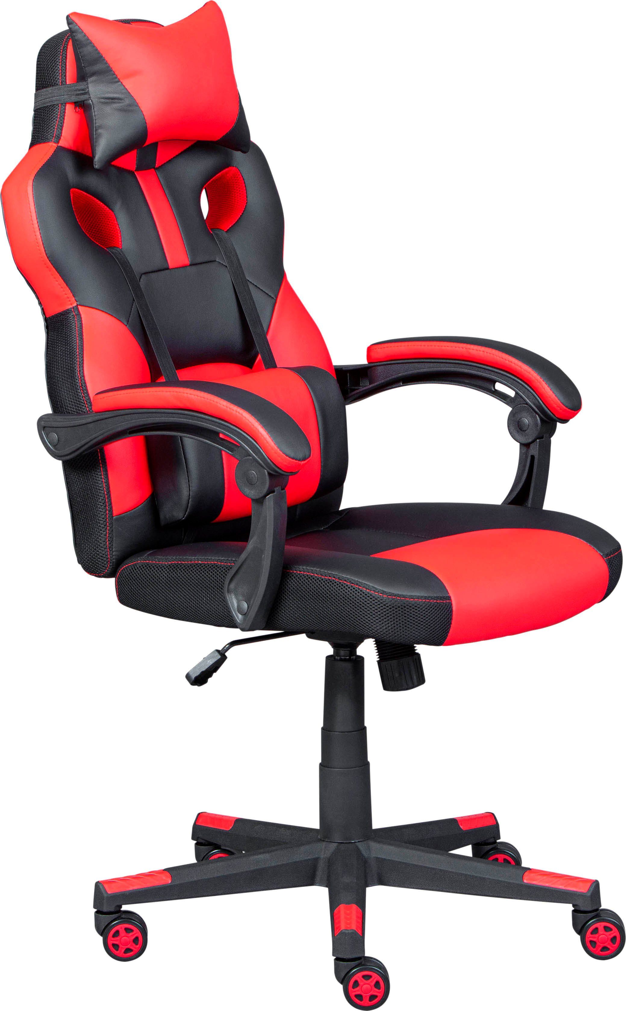 INOSIGN Gaming-Stuhl, Bezug aus Polyurethan (PU) und Mesh