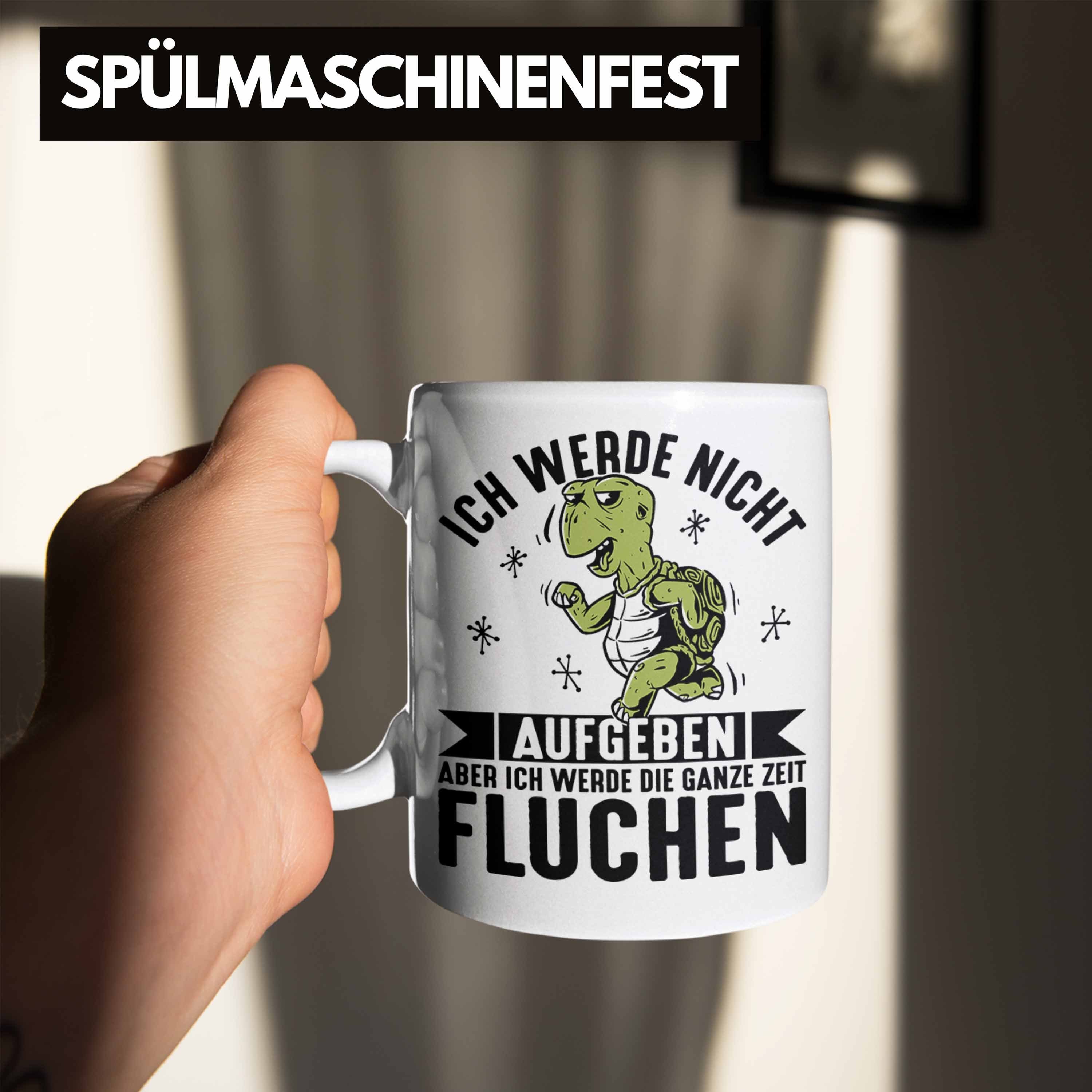 Wandern Werde Fl Tasse Aufgeben Ich Aber Tasse Ganze Geschenk Nicht Weiss Die Zeit Trendation