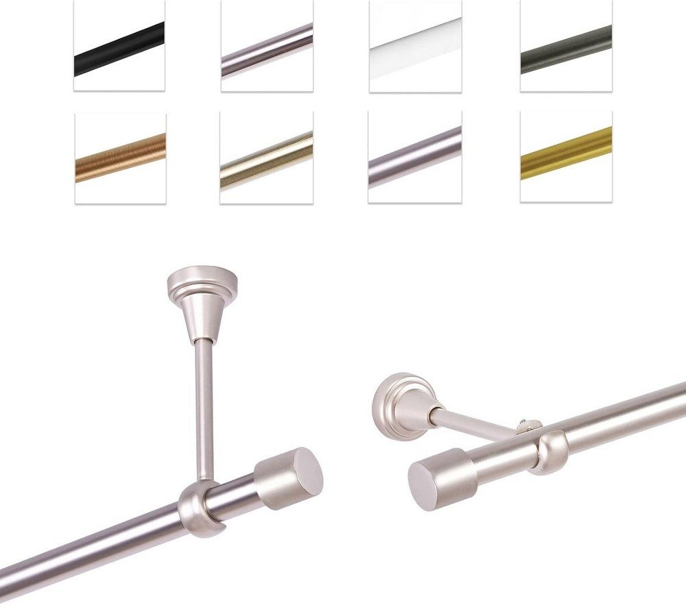 MDEKOR Gardinenstange Vorhangstange 19mm, 1-läufig, kürzbar, günstig online kaufen