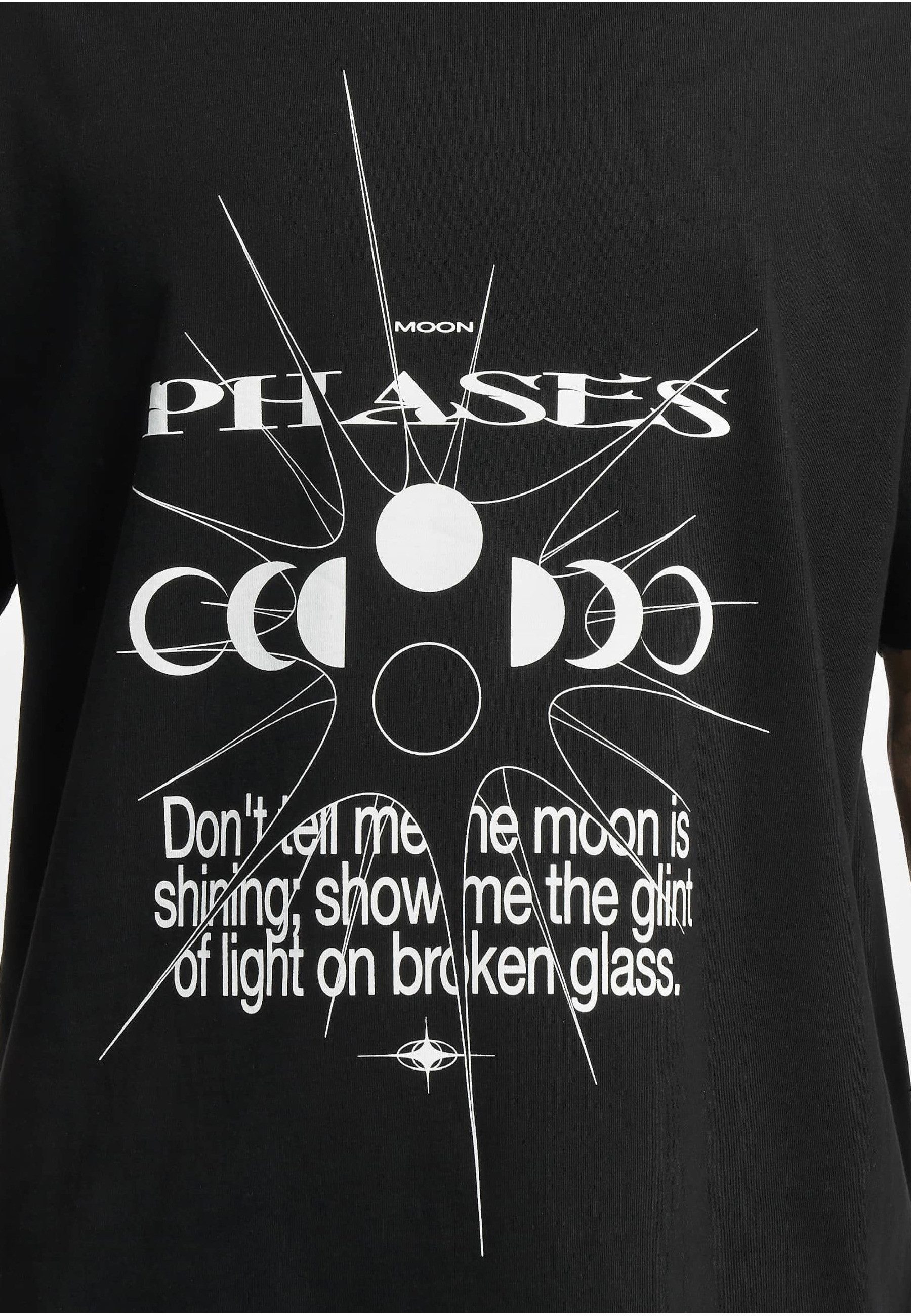 Upscale by Mister Tee Kurzarmshirt Upscale by Mister Tee Unisex Moon Phases Tee (1-tlg)