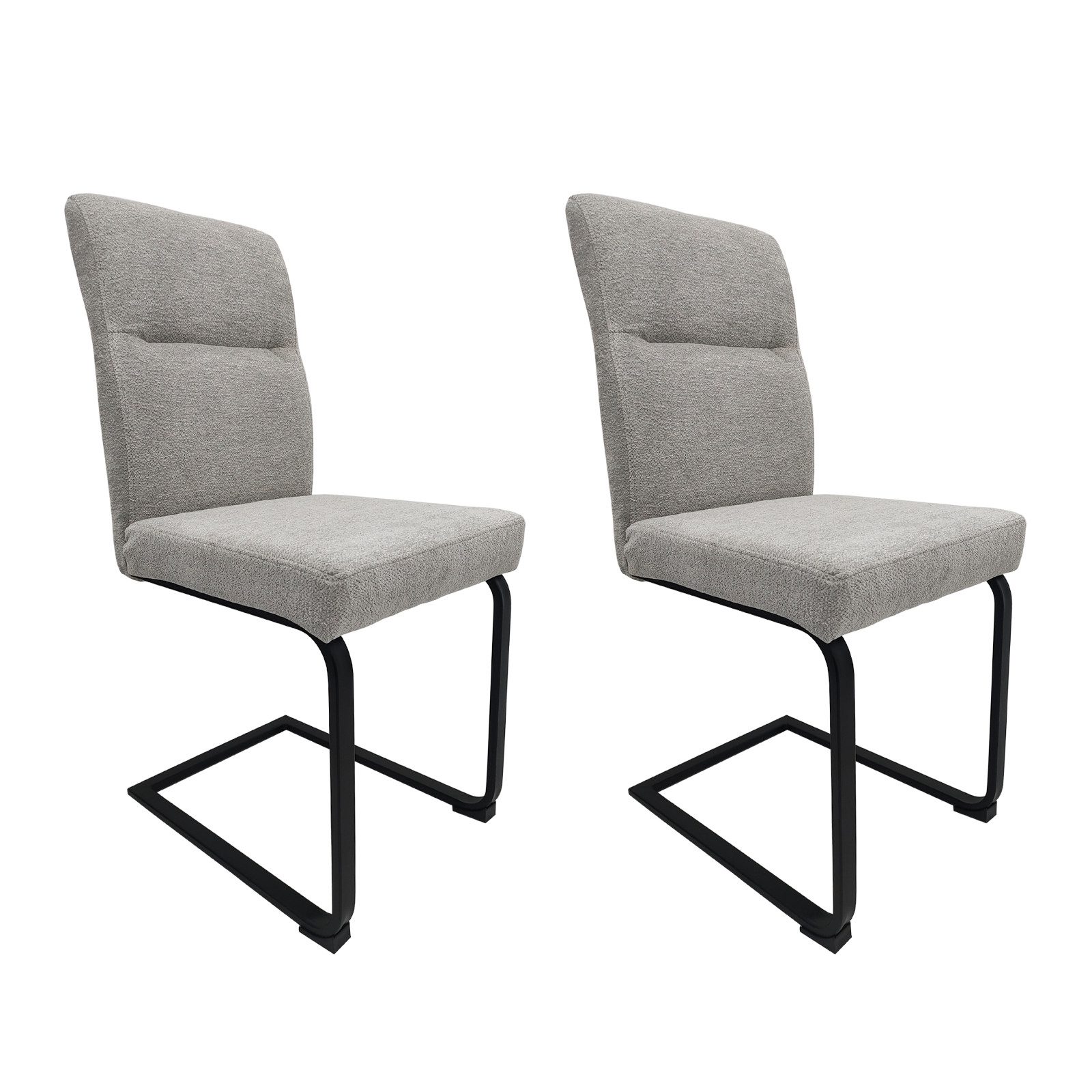 HTI-Living Esszimmerstuhl Schwingstuhl Liron Grau 2er-Set (Set, 2 St), Essz günstig online kaufen