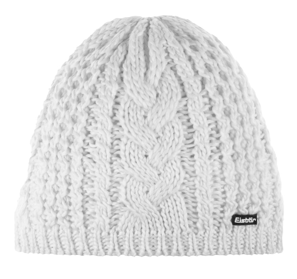 Eisbär Strickmütze Afra Mütze weiß