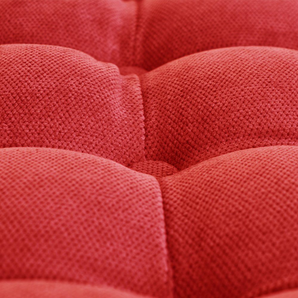 Fußhocker Hocker Hocker (Hocker), Roter luxus Made in Europe JVmoebel moderner Sitzpouf Sitzhocker