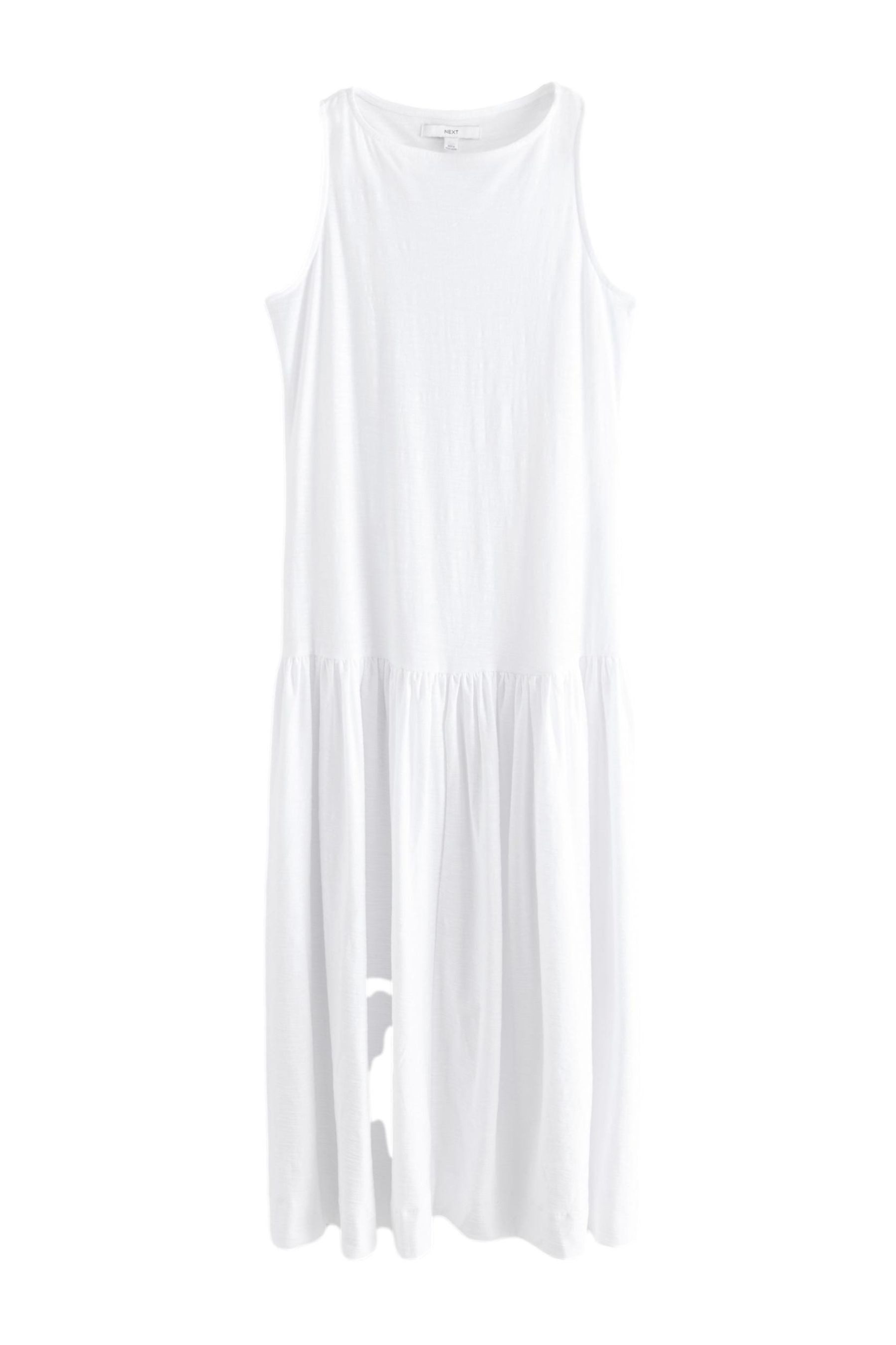 Next Midikleid Ärmelloses Midikleid 100 % Baumwolle günstig online kaufen