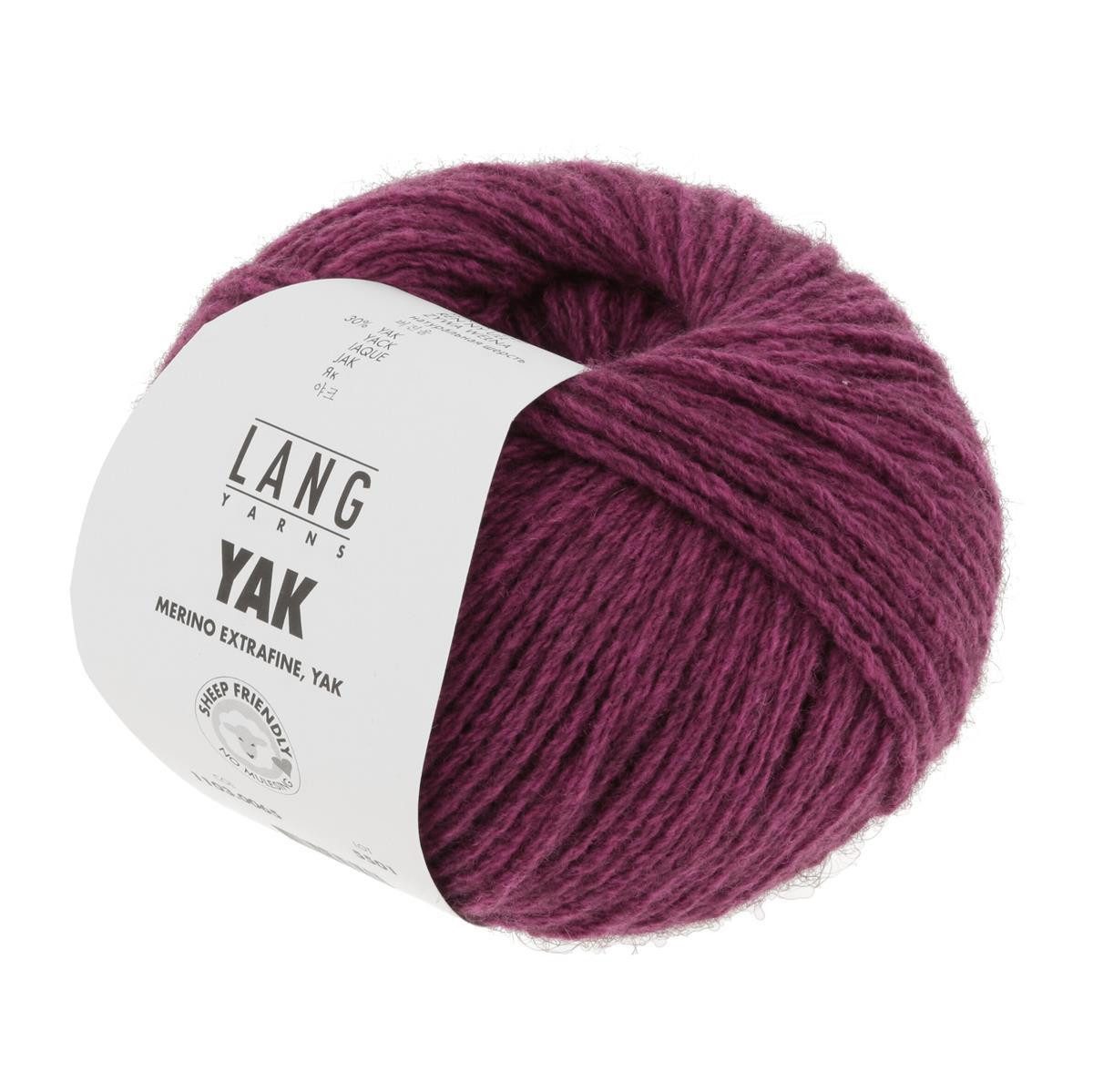 LANG YARNS Yak Häkelwolle, 120 m