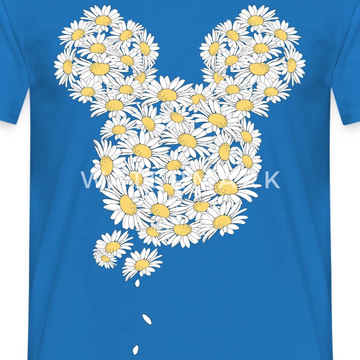 Spreadshirt T-Shirt Mickey & Minnie Mickey Mouse Aus Gänseblümchen Männer T günstig online kaufen