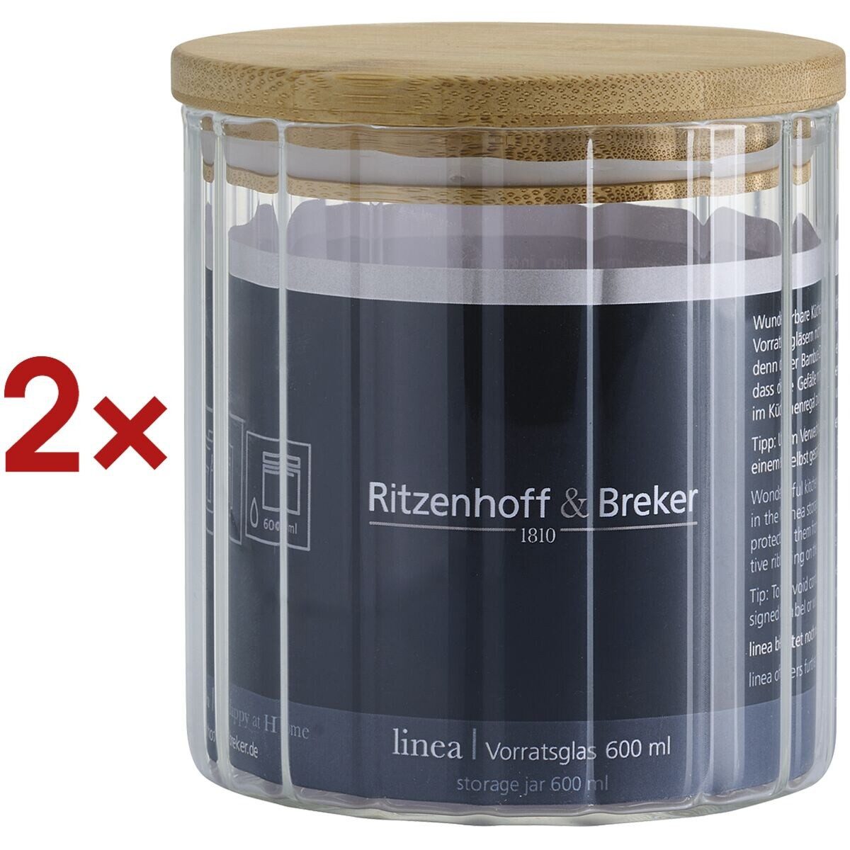 Vorratsglas Linea