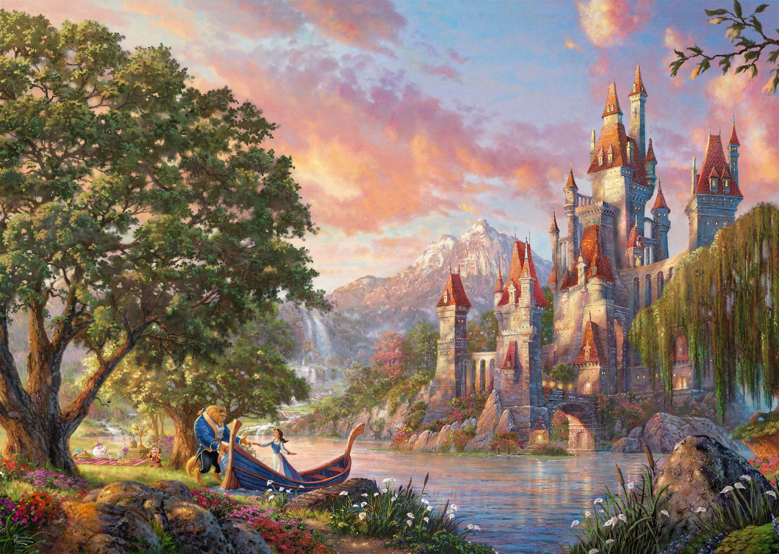 Schmidt Spiele Puzzle Disney, Belle's Magical World von Thomas Kinkade, 300 günstig online kaufen