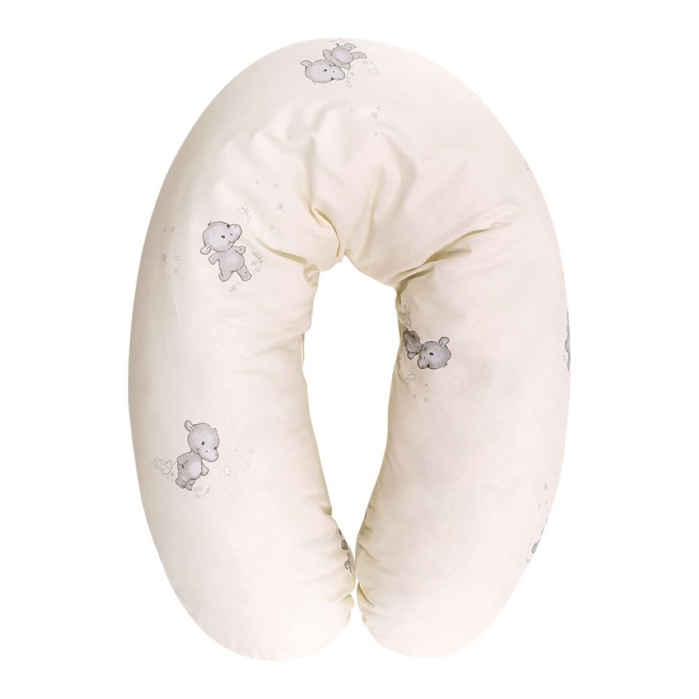 Baumwolle, 1-tlg., beige Stillkissen Stillkissen Lorelli 100% Schwangerschaftskissen, 190 cm lang