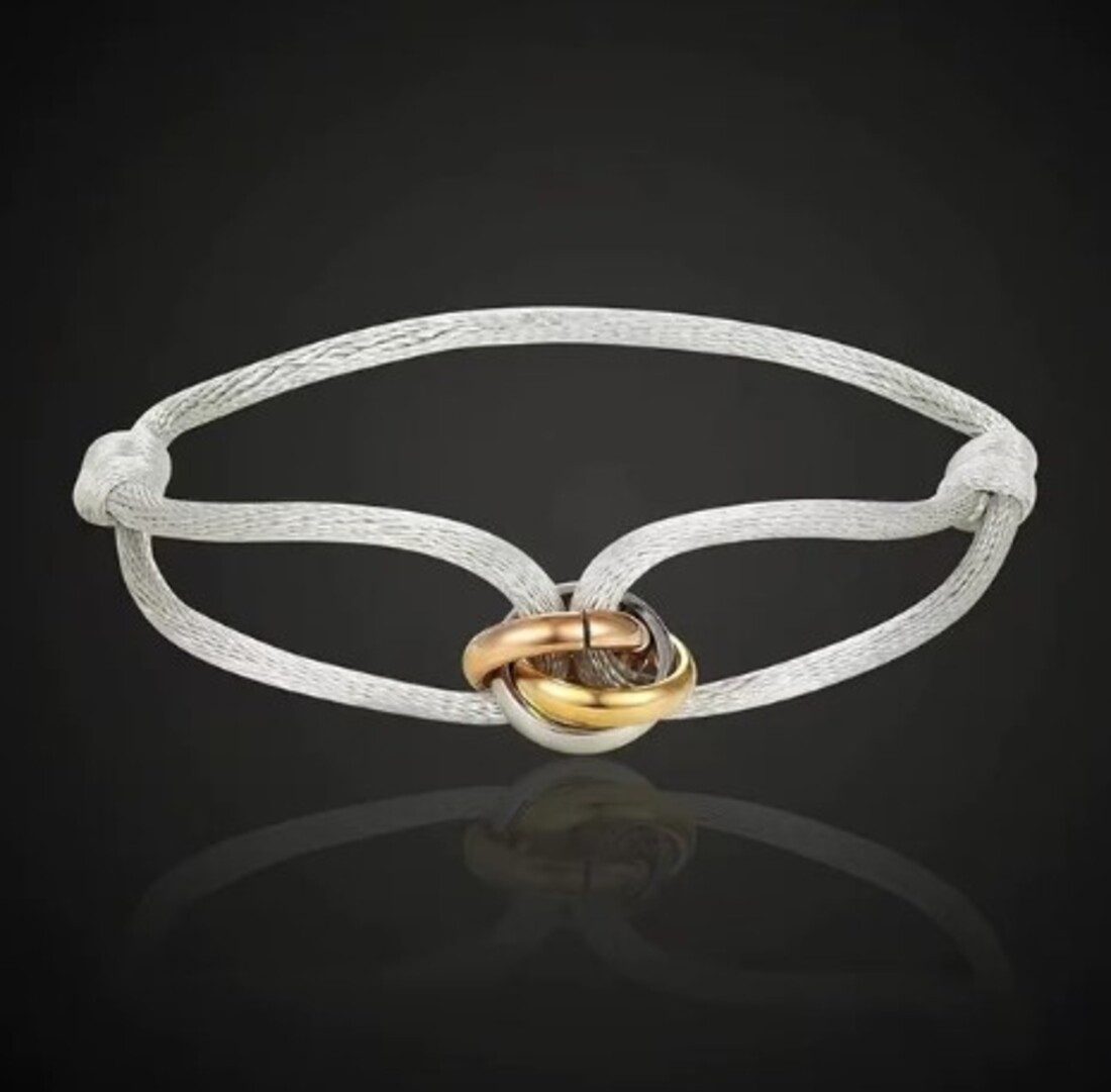 Lale Collection® Armband Edelstahl-Armband Gold Silber günstig online kaufen