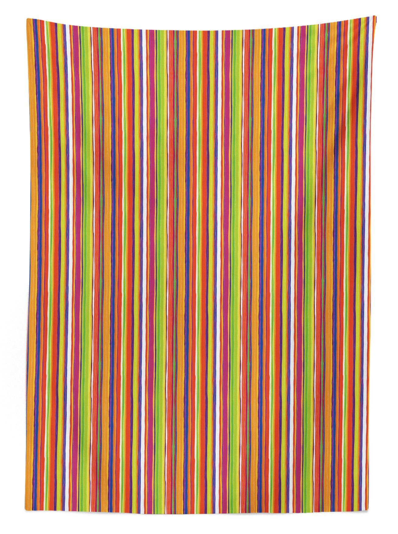 Abakuhaus Tischdecke Farbfest Für Farben, Klare geeignet Bereich Waschbar Außen Artlinien den Streifen Barcode