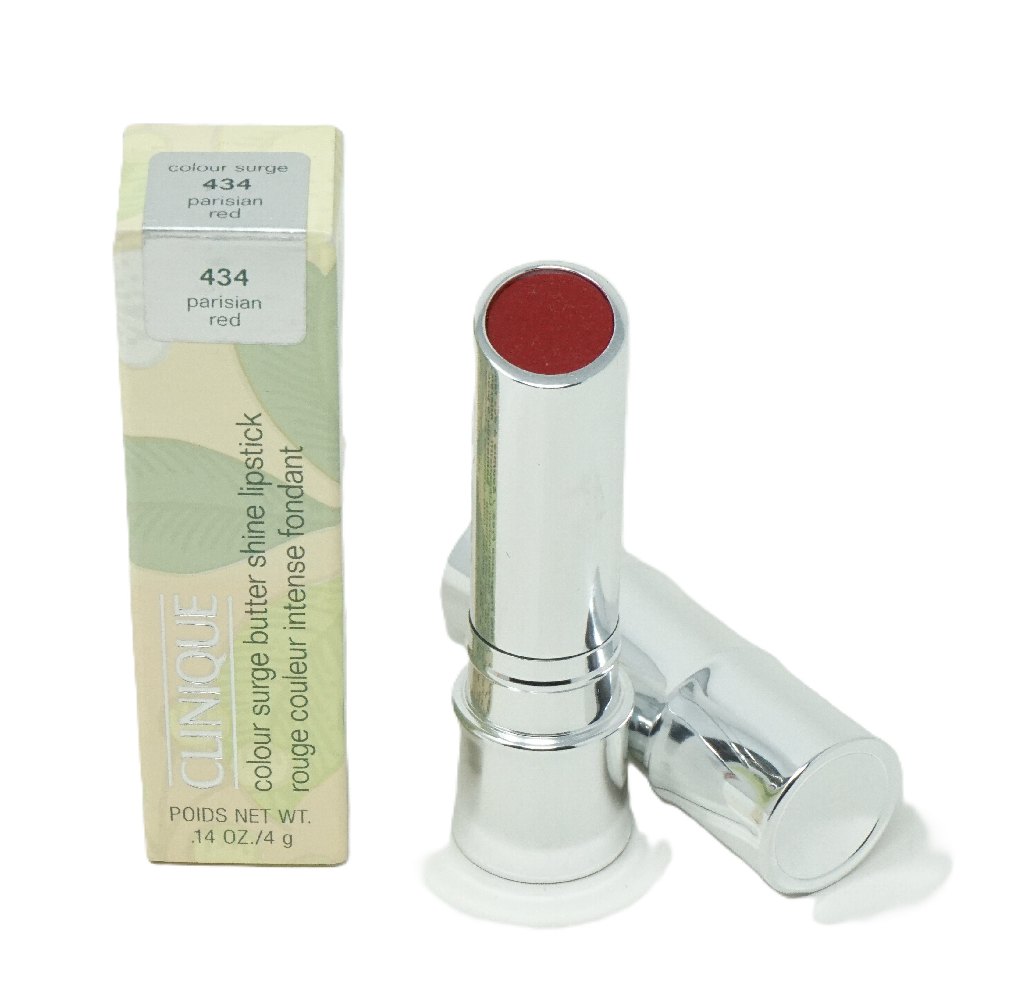CLINIQUE Lippenstift Clinique Colour Surge Butter Shine Lippenstift 434 Parisian Red 4g
