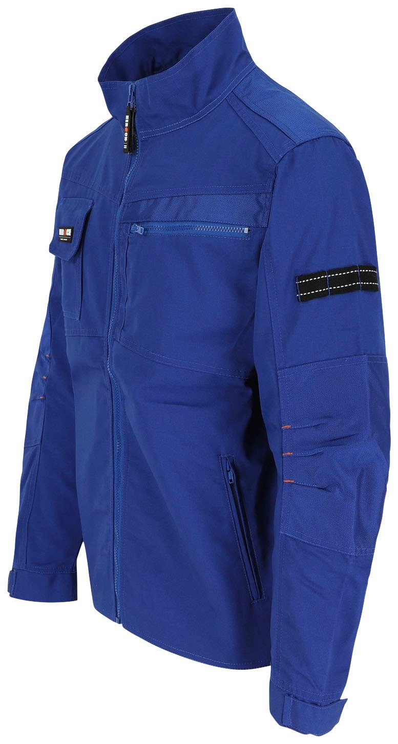 Wasserabweisend Bündchen blau Herock Arbeitsjacke - robust 7 Taschen verstellbare Anzar Jacke - -