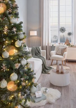 Schneider befüllbarer Adventskalender Weihnachtsdeko (24-tlg), aus Holz, zum Hängen oder Stellen