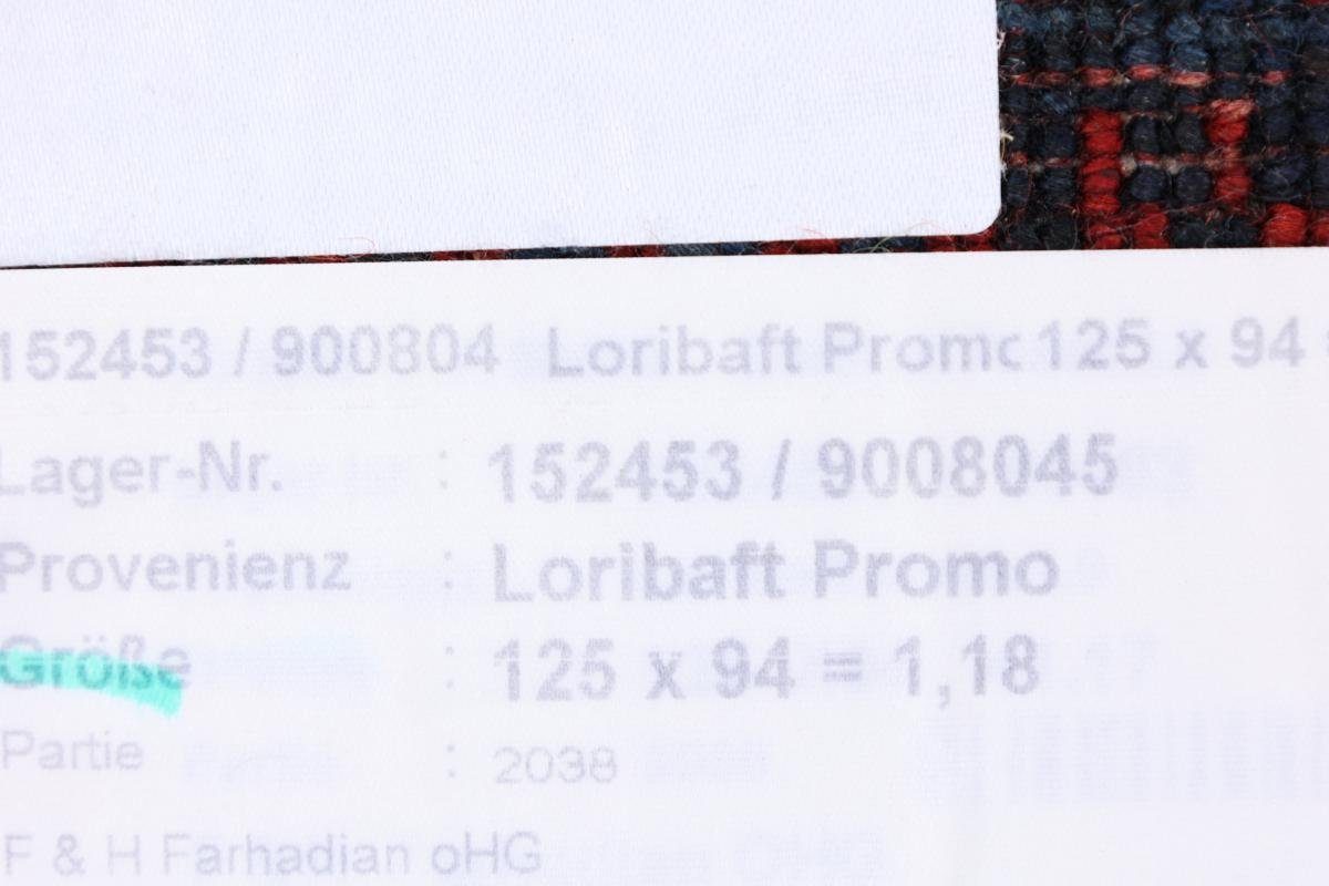 Orientteppich Perser Gabbeh Loribaft 12 Atash Höhe: mm Moderner, rechteckig, Handgeknüpfter 93x124 Nain Trading