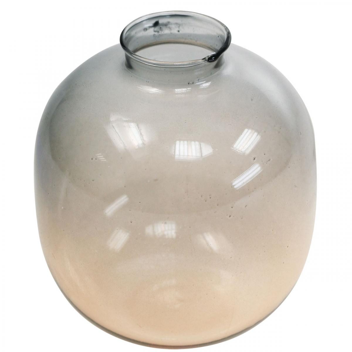 Florists Products Tischvase Elegante Glasvase mit bauchiger Form für Blumenarrangements