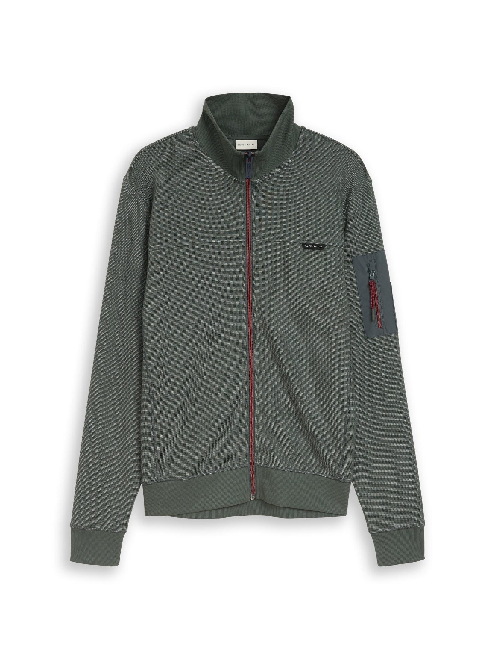 TOM TAILOR Sweatjacke Strick & Sweatshirts Sweatjacke mit Ärmeltasche