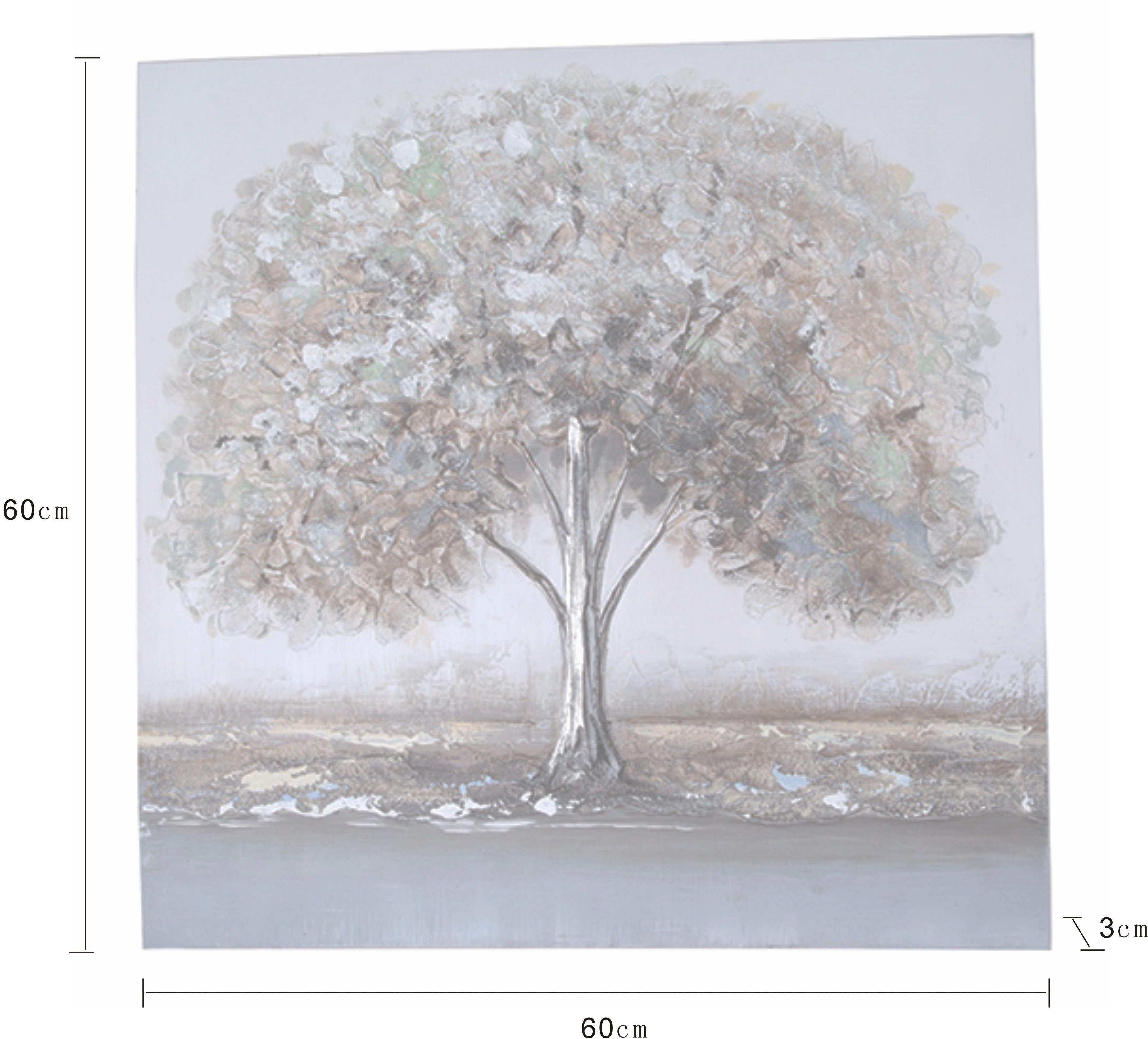 Home affaire Leinwandbild Baum