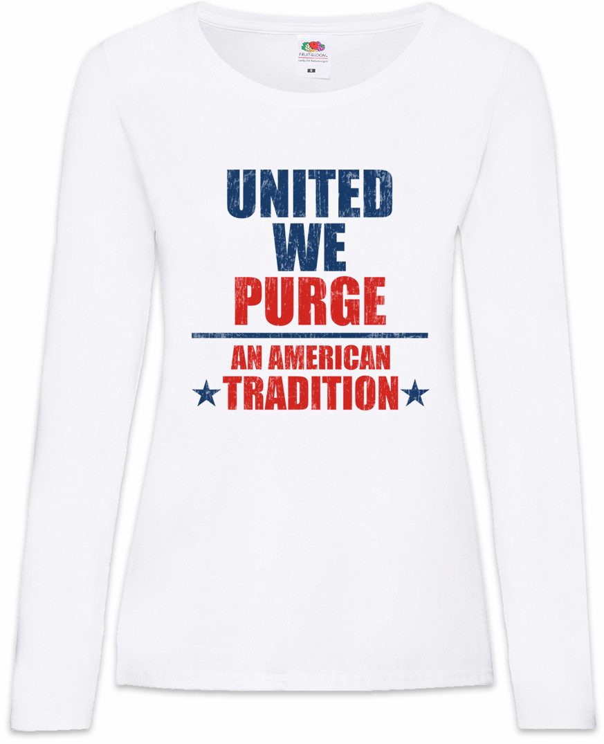 Langarmshirt An American Tradition Damen Langarmshirt The Mask Maske Purge God