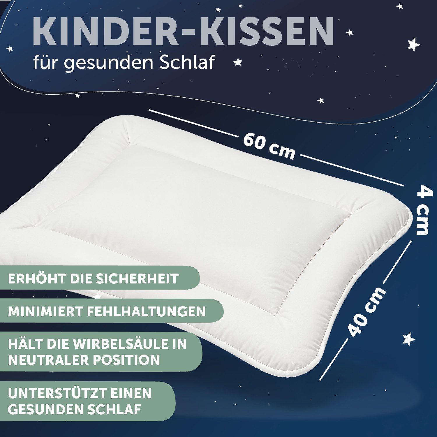 Laleni Babybettdecke Baby Bettdecke und Kissen Set - OEKO-TEX zertifiziert, Baby Decke und Kissen Set - waschbare Kinderdecke