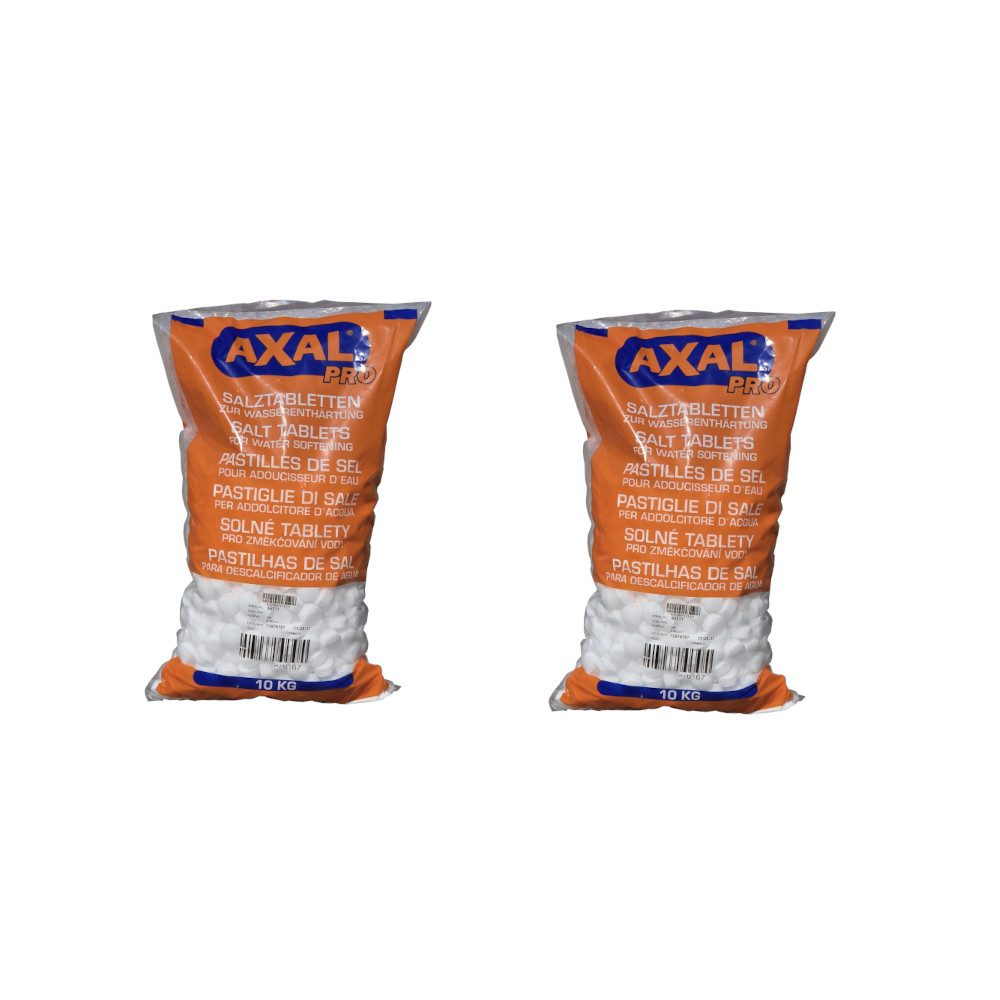 K+S AXAL PRO 2x10kg Salztabletten Regeneriersalz Wasserenthärter Regeneriersalz