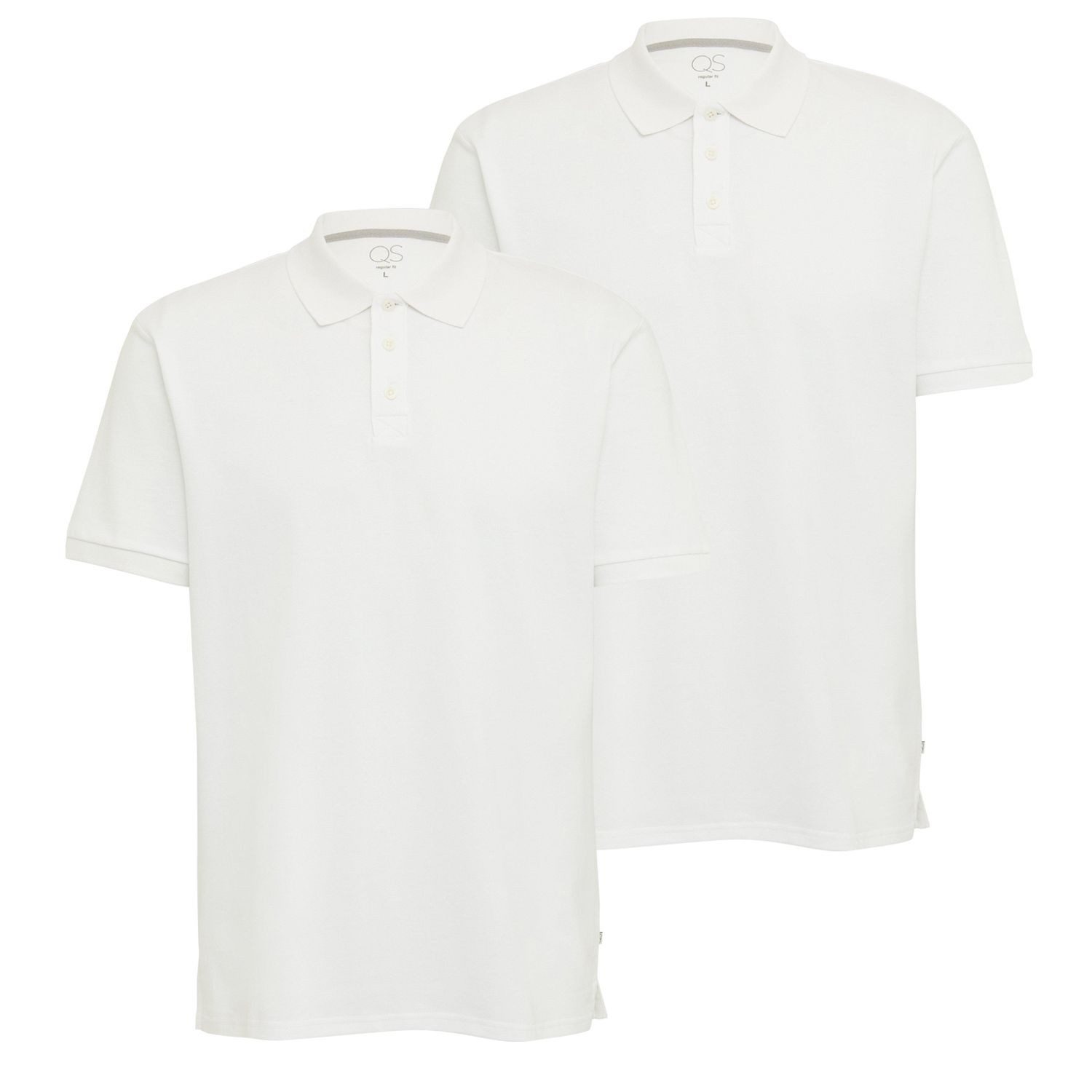QS Poloshirt Polo-Shirt Kragen, Knöpfe, Regular günstig online kaufen