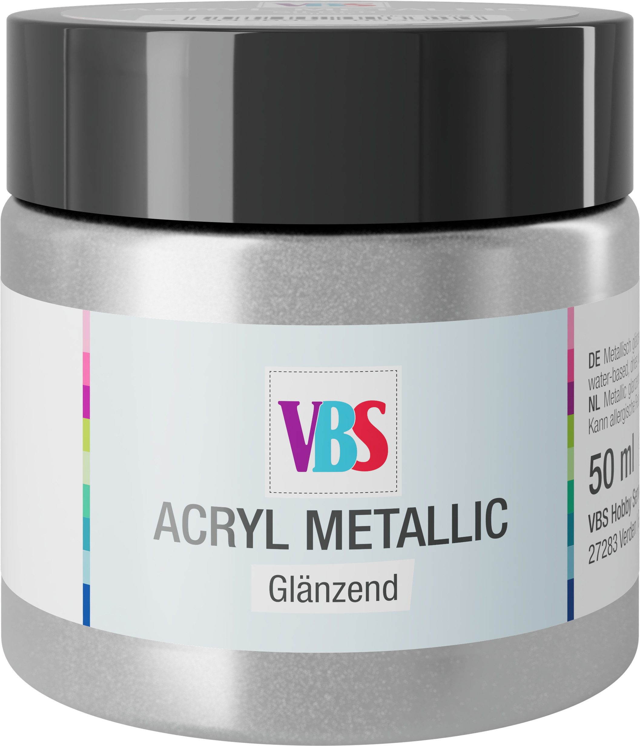 VBS Acrylfarbe Acryl Metallic, 50ml
