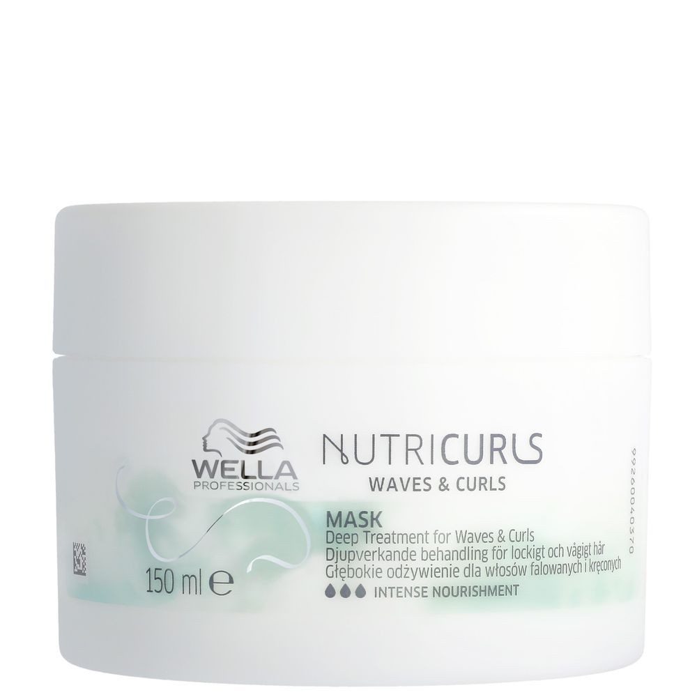 Wella Professionals Haarpflege-Set Wella Nutricurls Curls Set-Shampoo+Conditioner+Maske+Beutel gratis